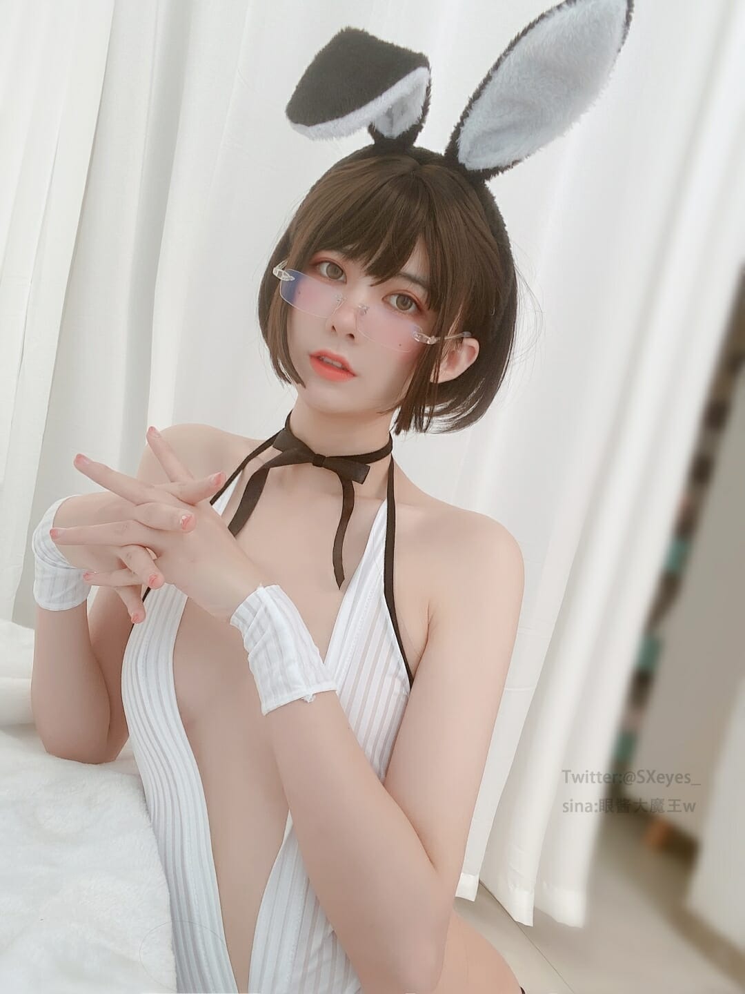 眼酱大魔王w-兔女郎[19P] 12
