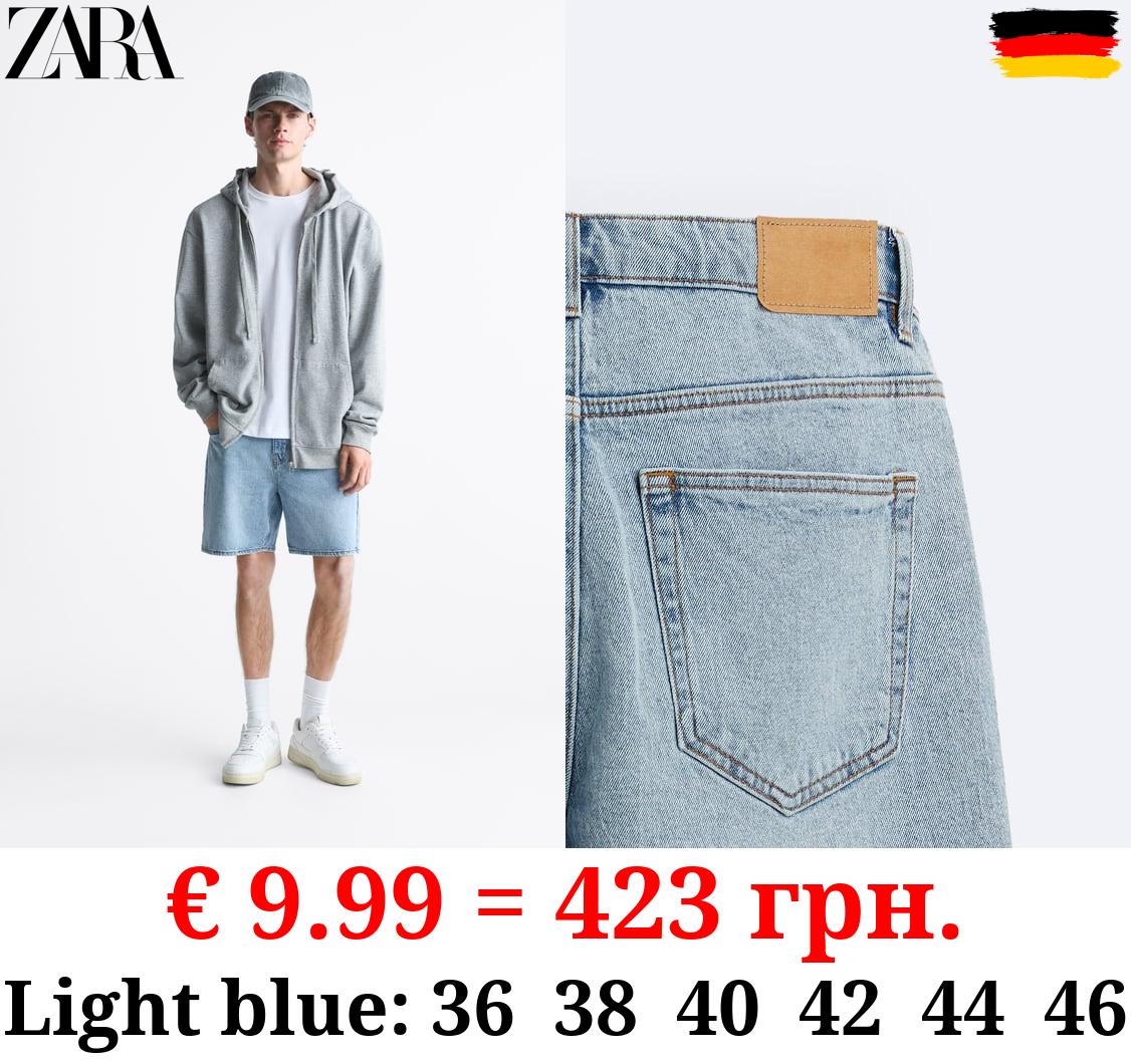 BASIC DENIM BERMUDA SHORTS