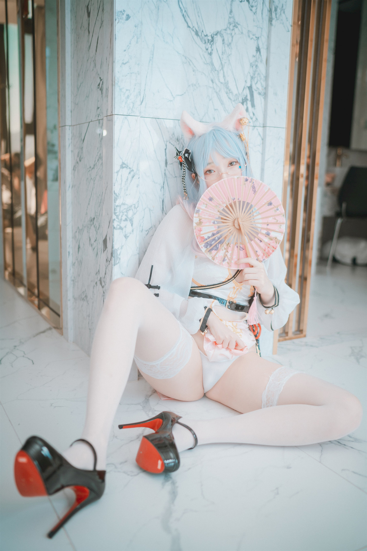 Bambi 밤비, [DJAWA] Le Chat Porte un Qípáo Set.02 1