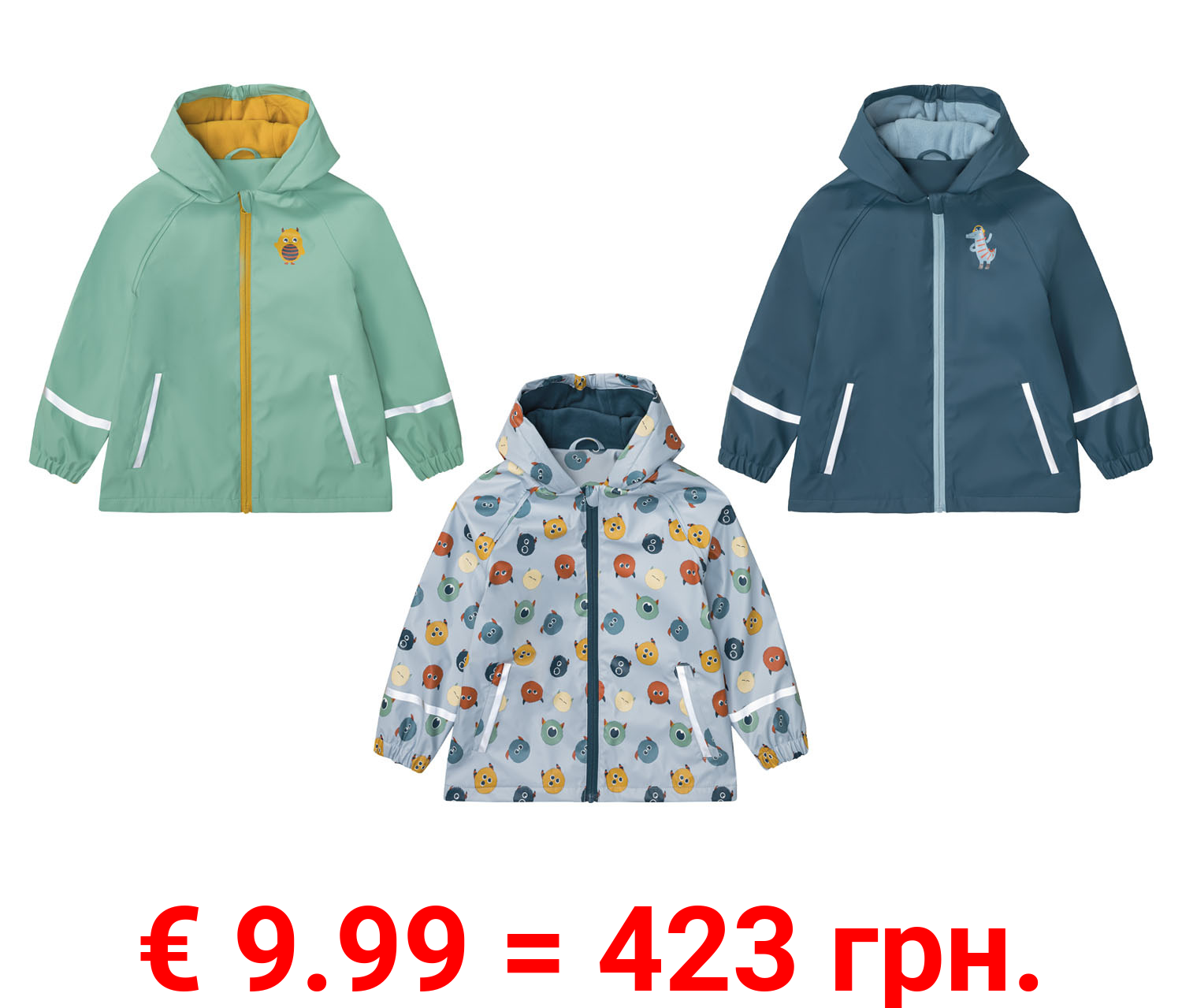 lupilu® Kleinkinder Matsch- und Buddeljacke, wind- und wasserdicht