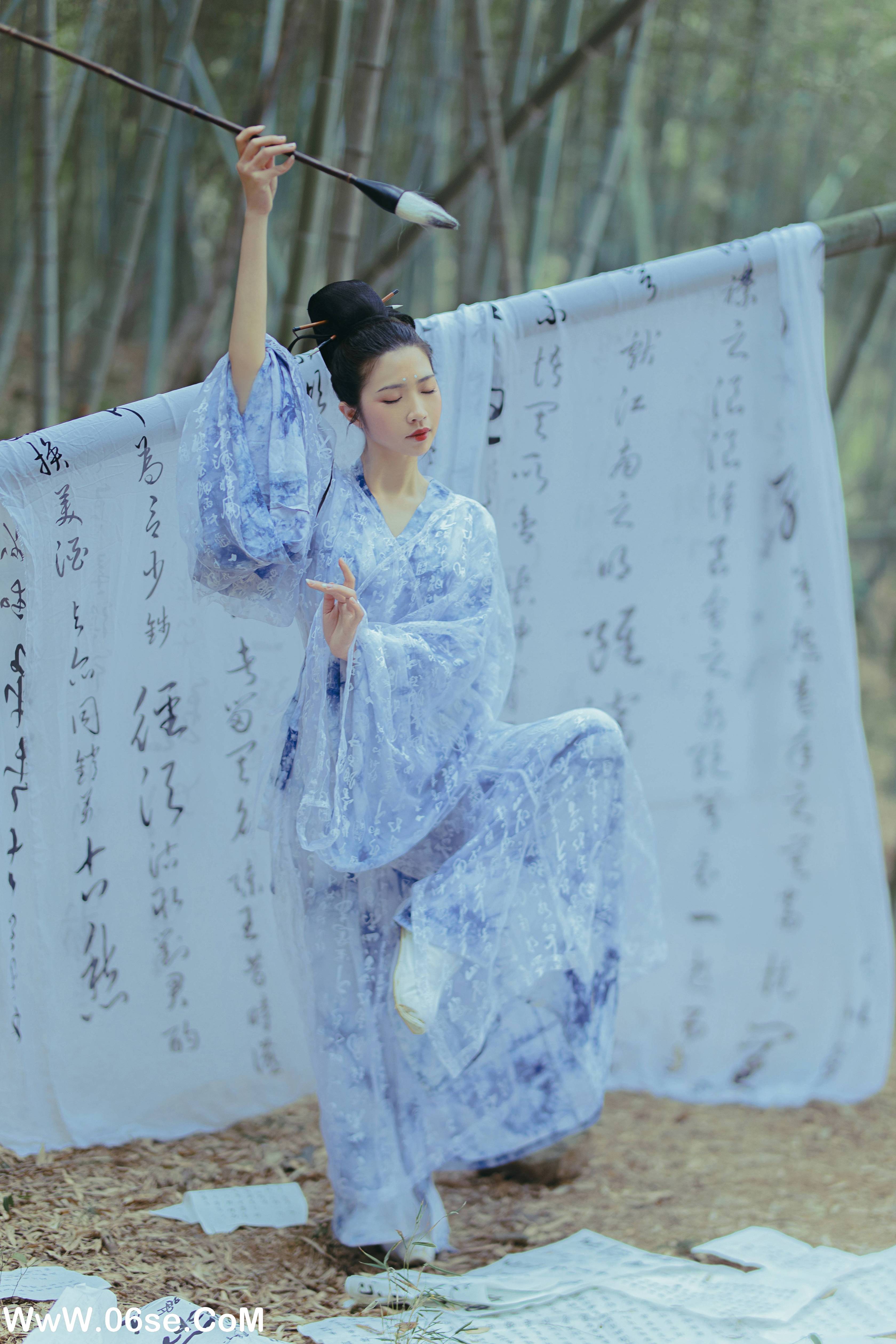 图片[21]-[YITUYU艺图语]2022.08.24 笔仙 君心蓝[21+1P／378MB]-六色网