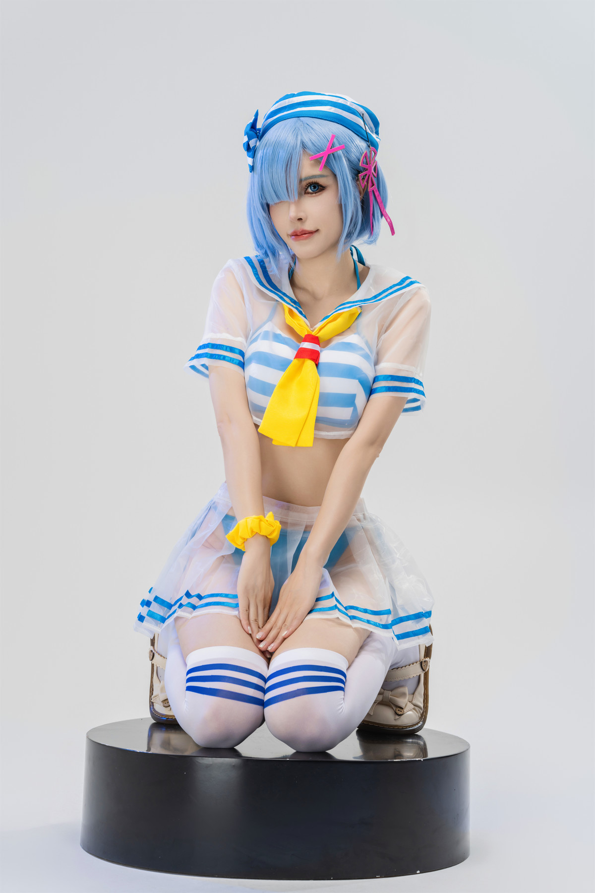 Cosplay 鹿八岁 从零开始的异世界生活 蕾姆 40