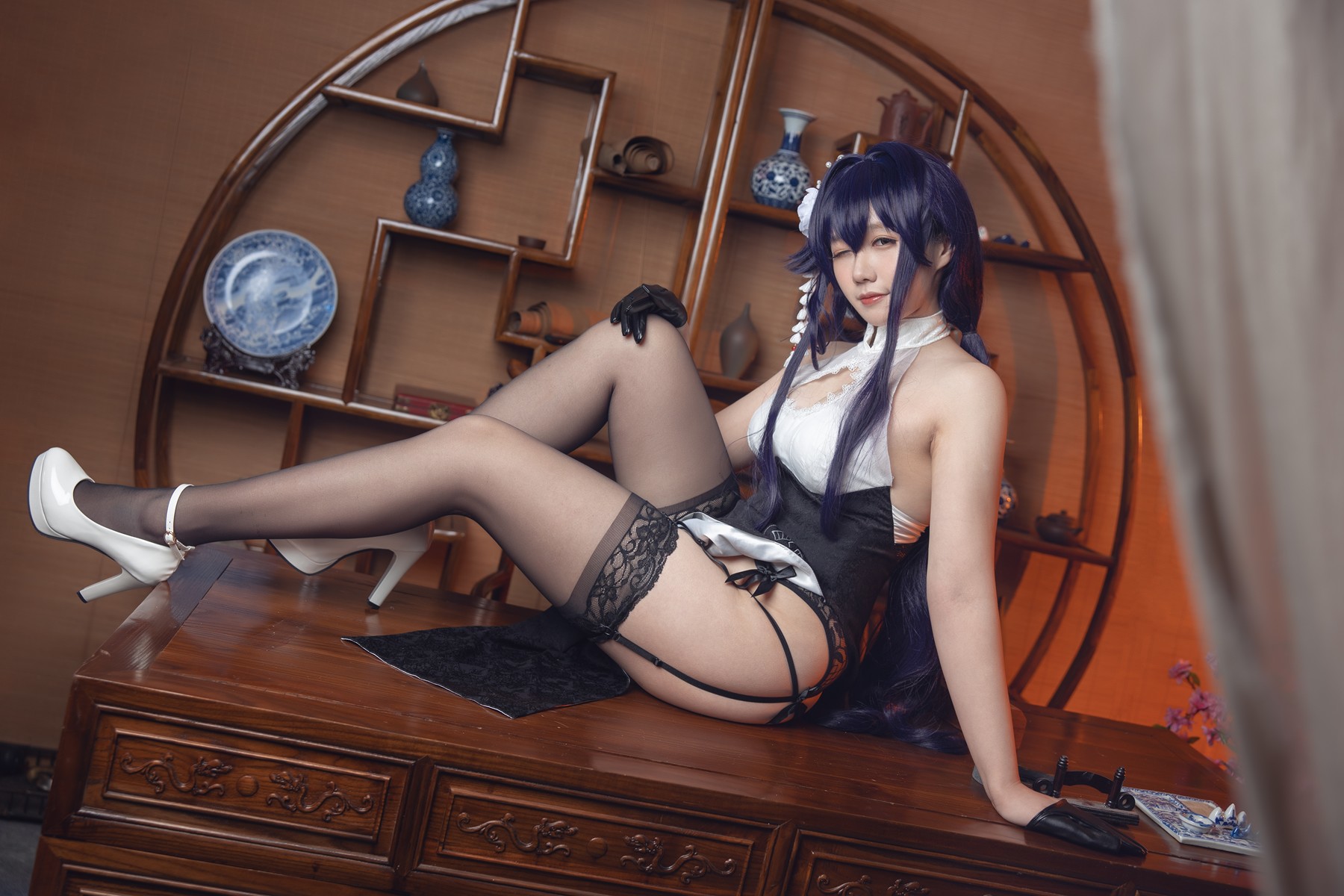 Cosplay 麻花麻花酱 吾妻旗袍 10