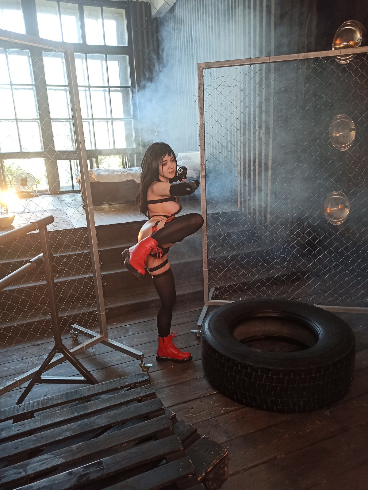 Donna Loli Cosplay 蒂法 Tifa Lockhart 70