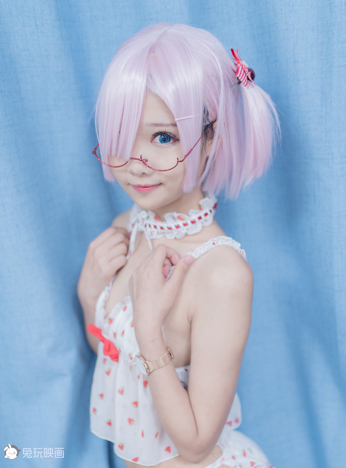 Cosplay 兔玩映画 草莓裙 30
