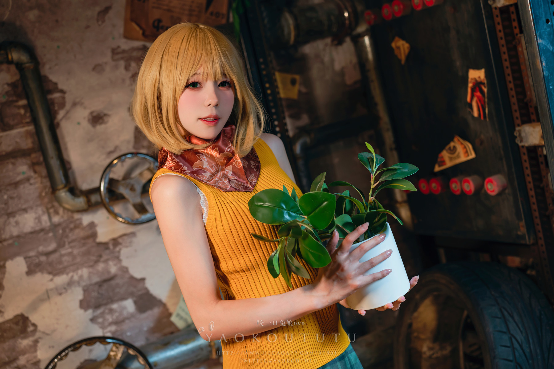 Cosplay 黏黏团子兔 生化危机4重置版 阿什莉 25