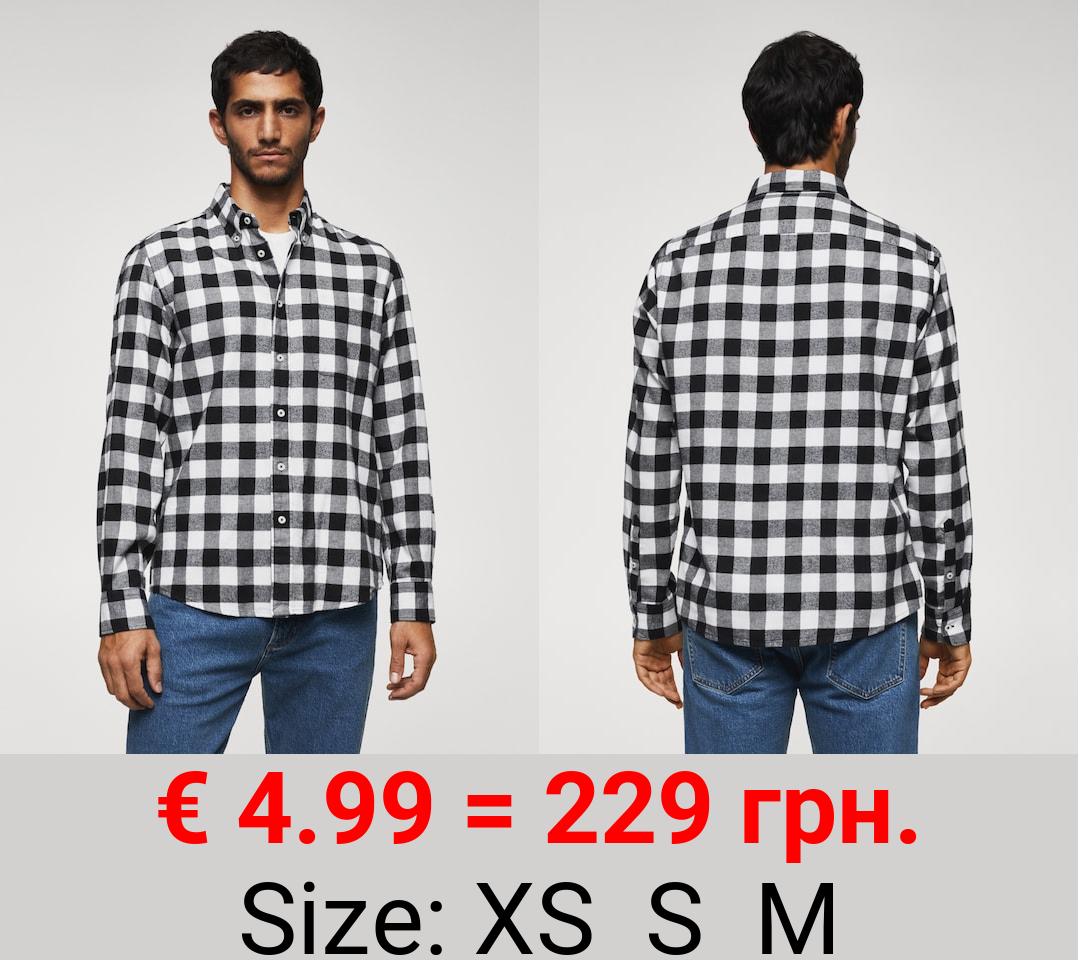 Camisa franela cuadros
