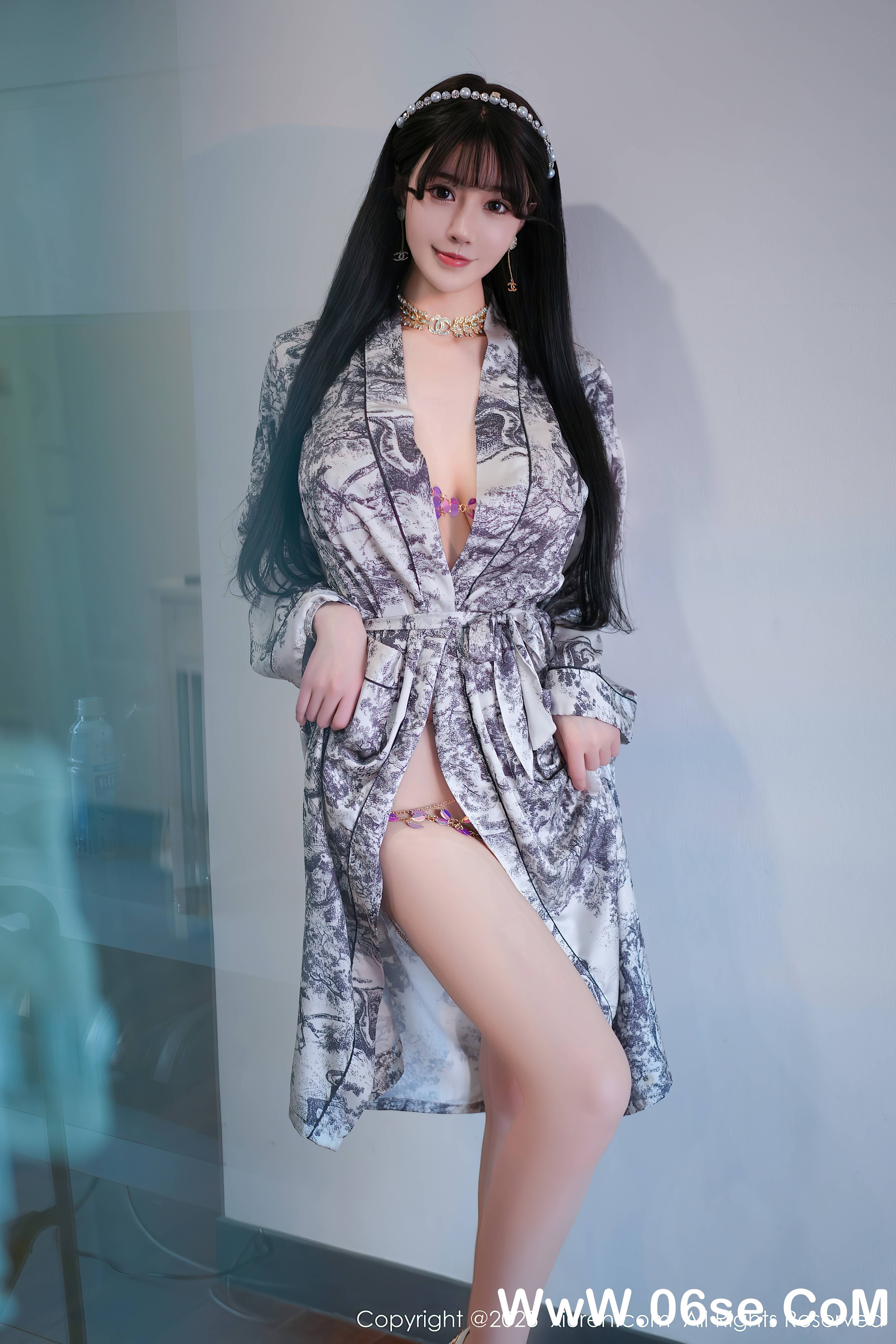 图片[4]-[XiuRen秀人网] 2023.06.16 NO.6932 朱可儿Flora-六色网