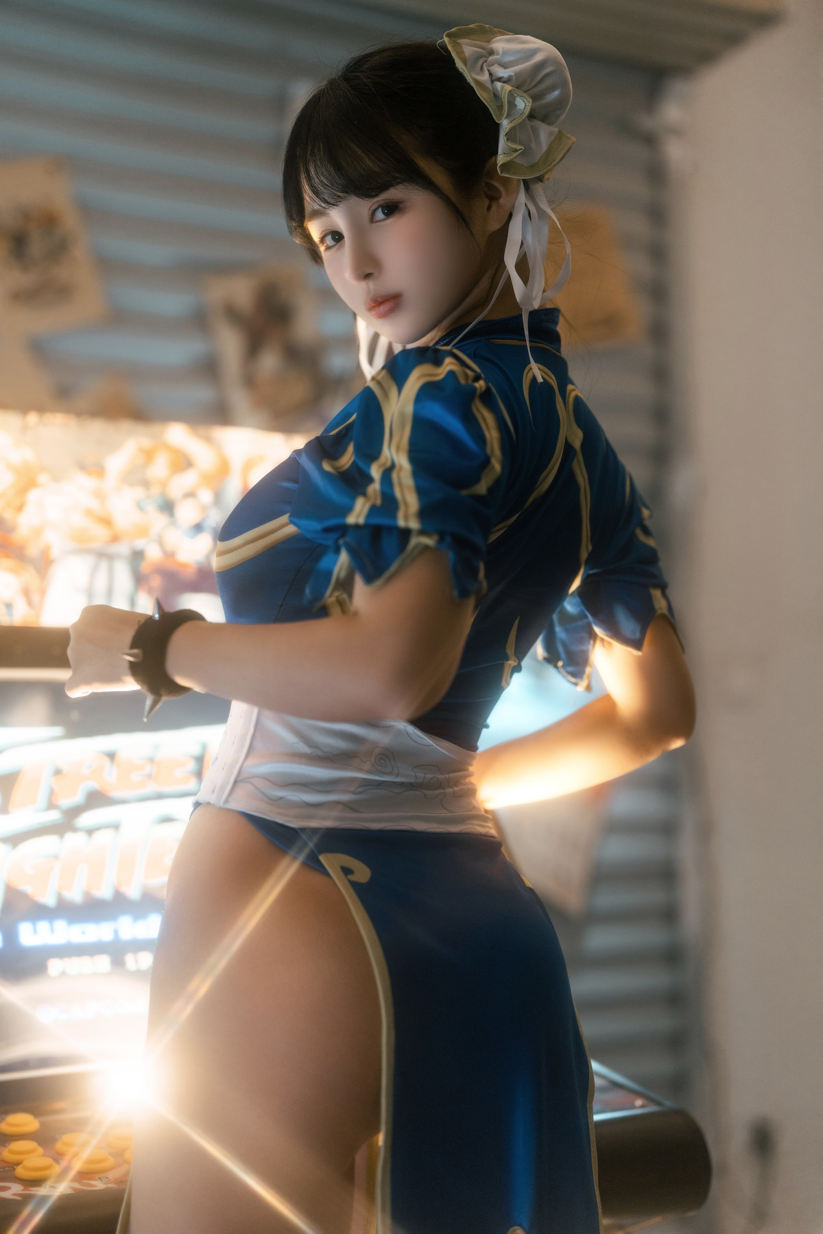 Cosplay 桜井宁宁 电玩春丽 Set.01 22