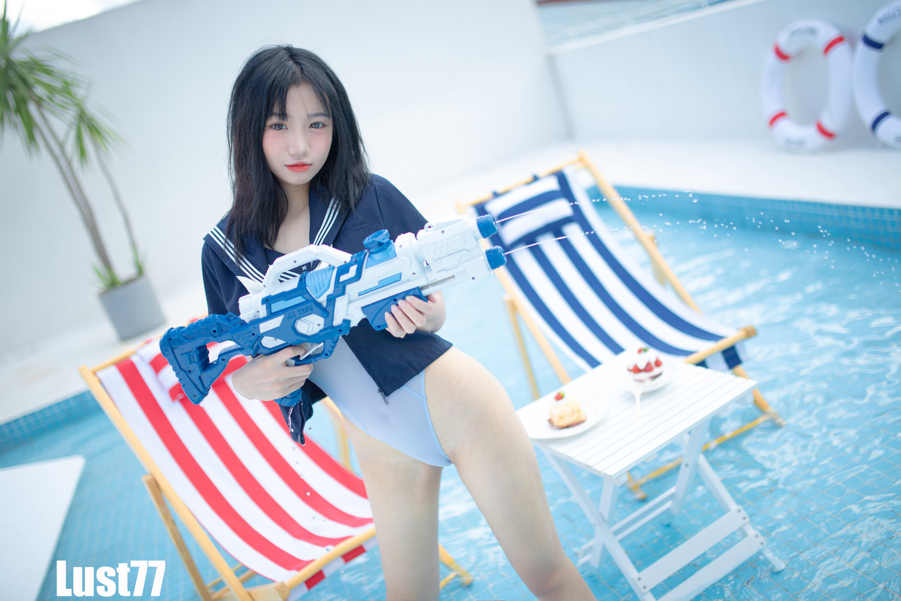 Cosplay 柒柒要乖哦 清凉夏日 17