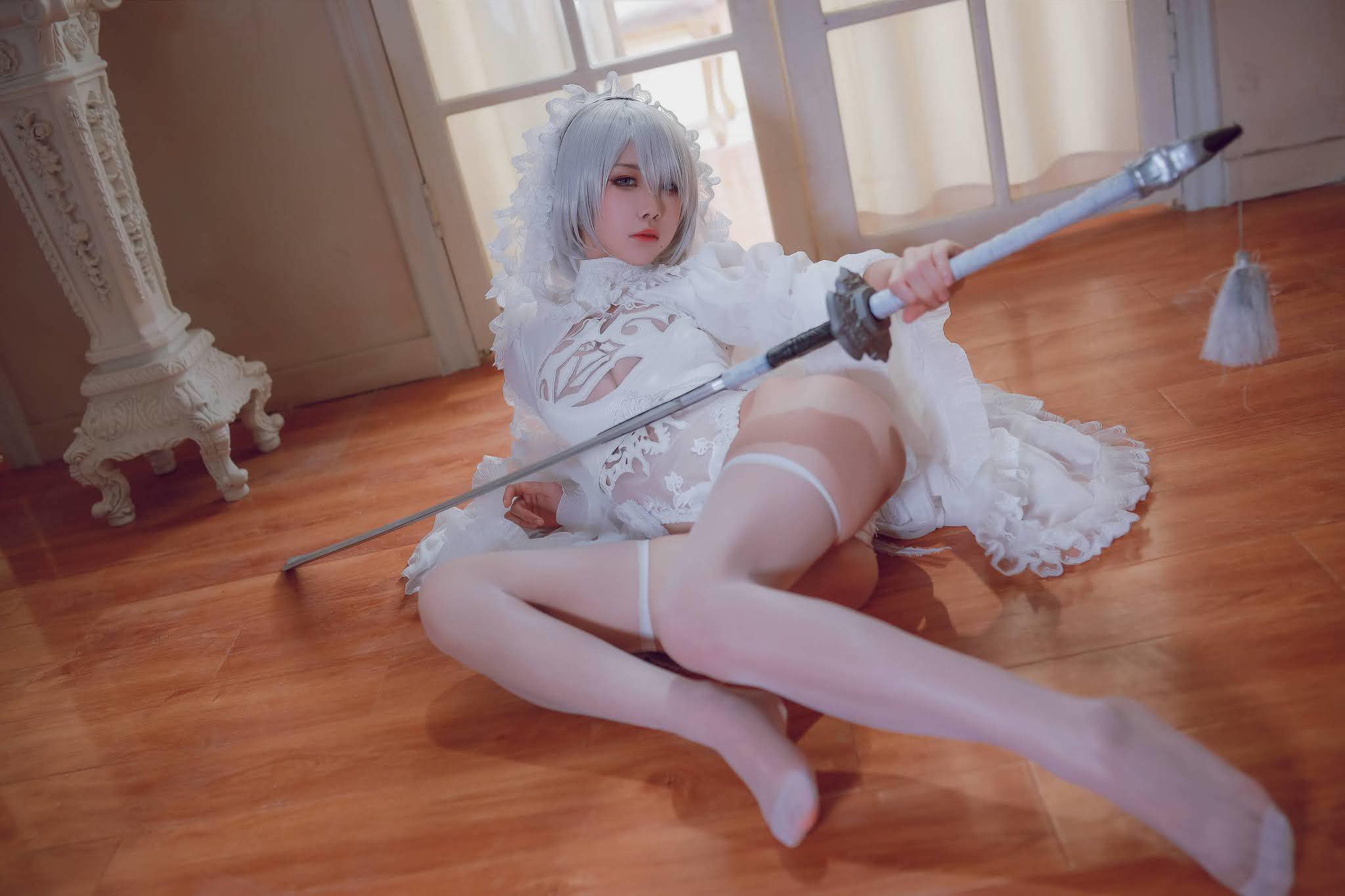 [水淼Aqua] 2B White Version NieR_Automata ニーア オートマタ 17