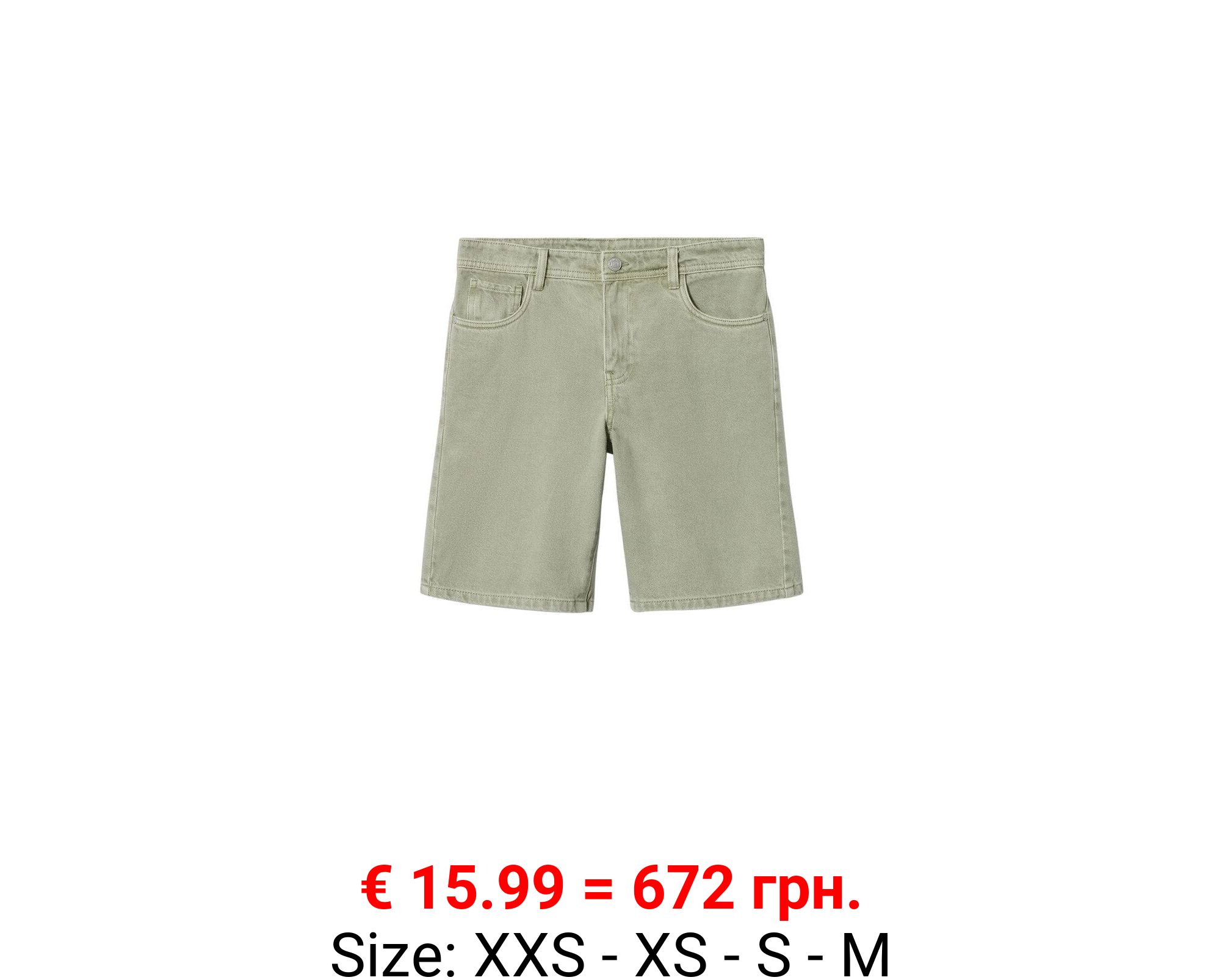 Bermudas denim claro