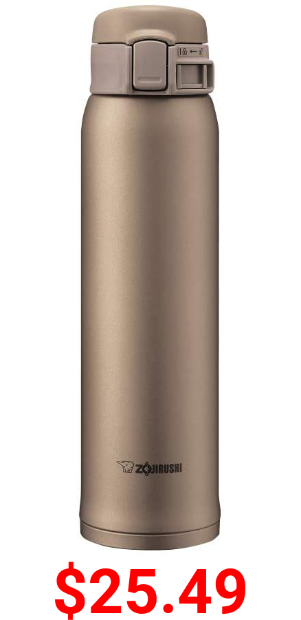 Zojirushi SM-SE60NZ Stainless Steel Vacuum Insulated Mug, 1 Count (Pack of 1), Beige Gold