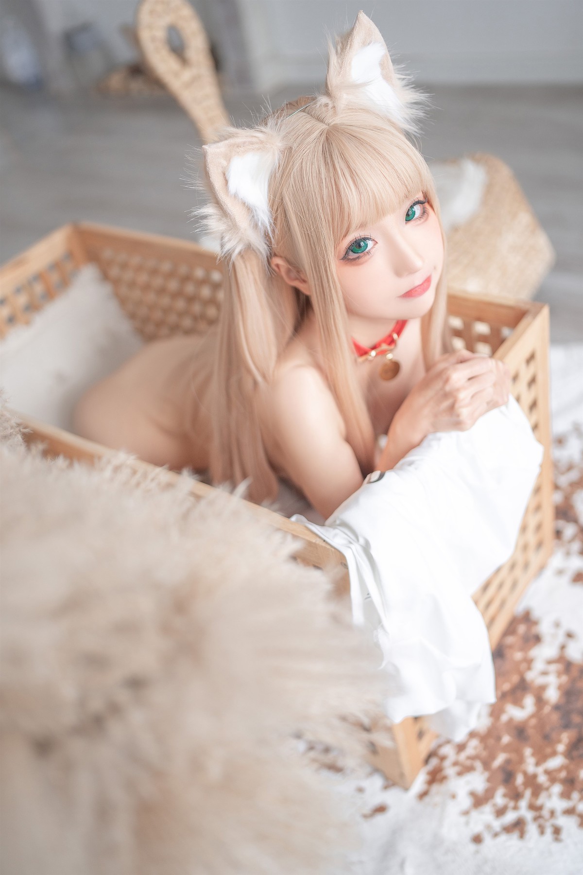 动漫博主蠢沫沫 Cosplay 黄豆粉 76