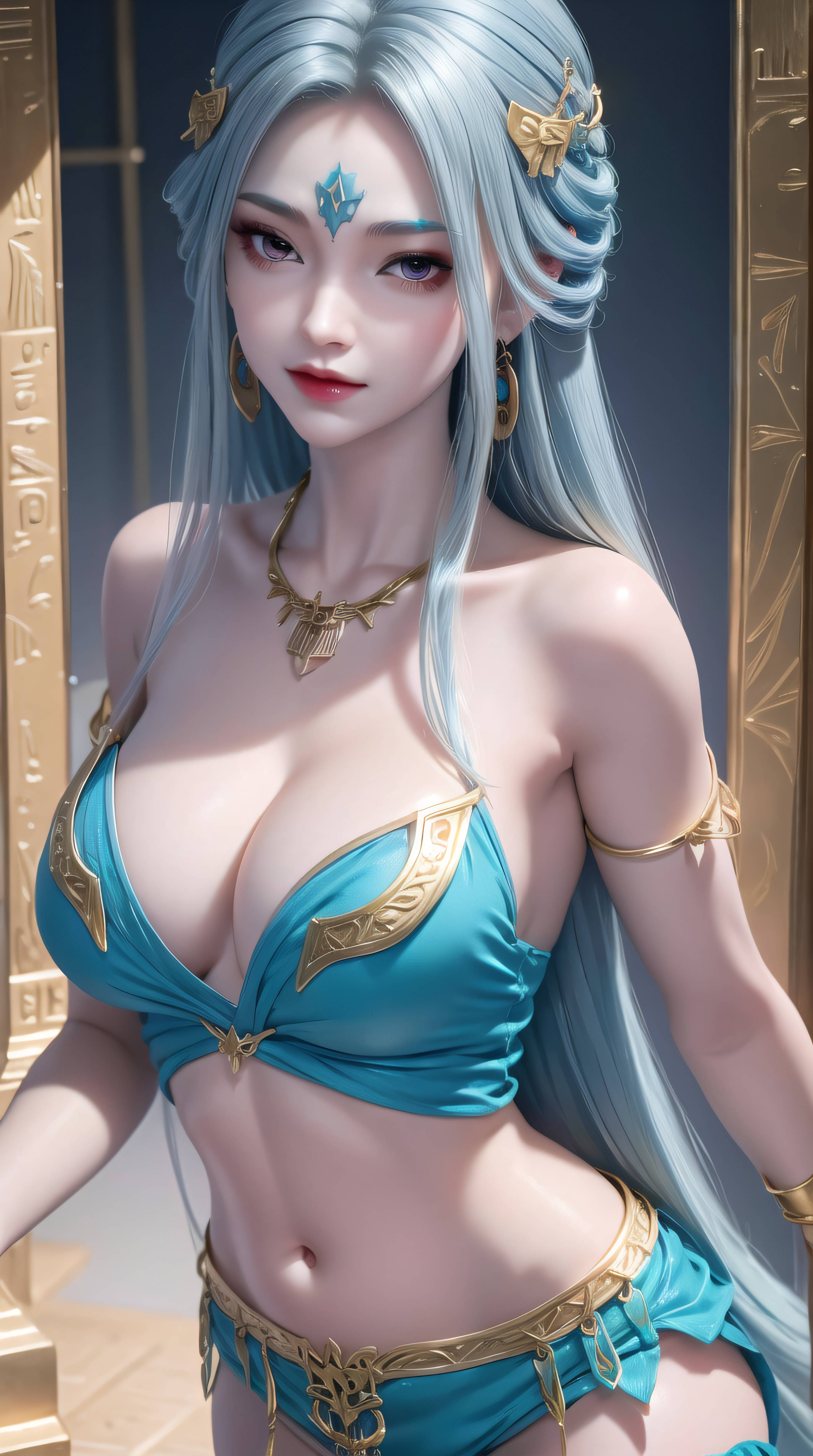 图片[18]-眷思量-奉眠 蓝色比基尼-六色网