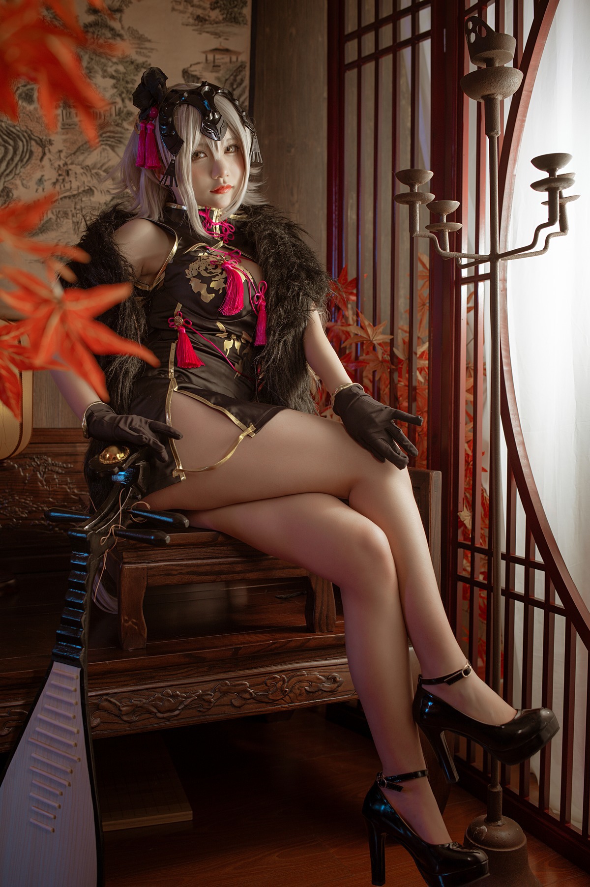 是一只熊仔吗 Cosplay Jeanne d’Arc Alter 24