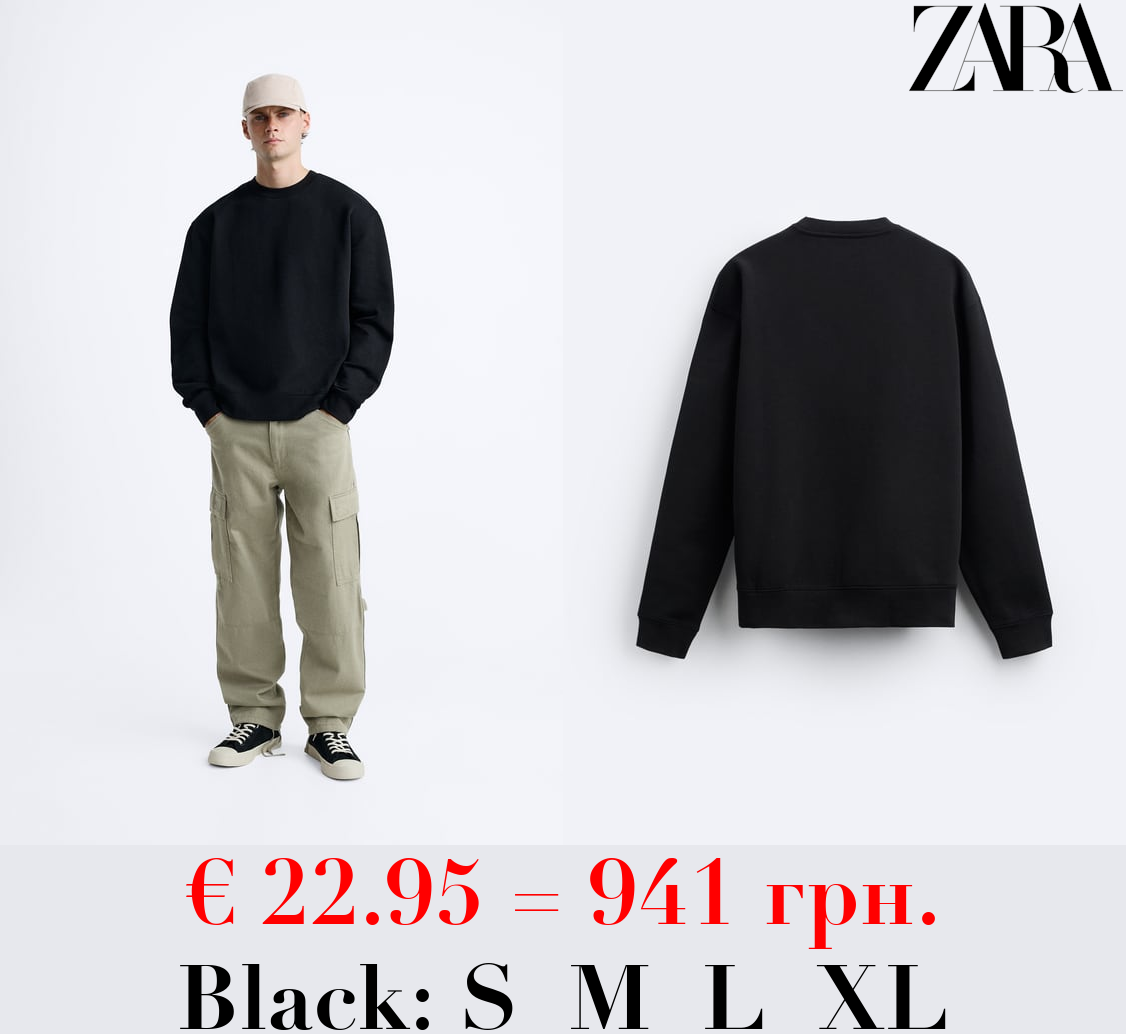 ROUND NECK SWEATSHIRT