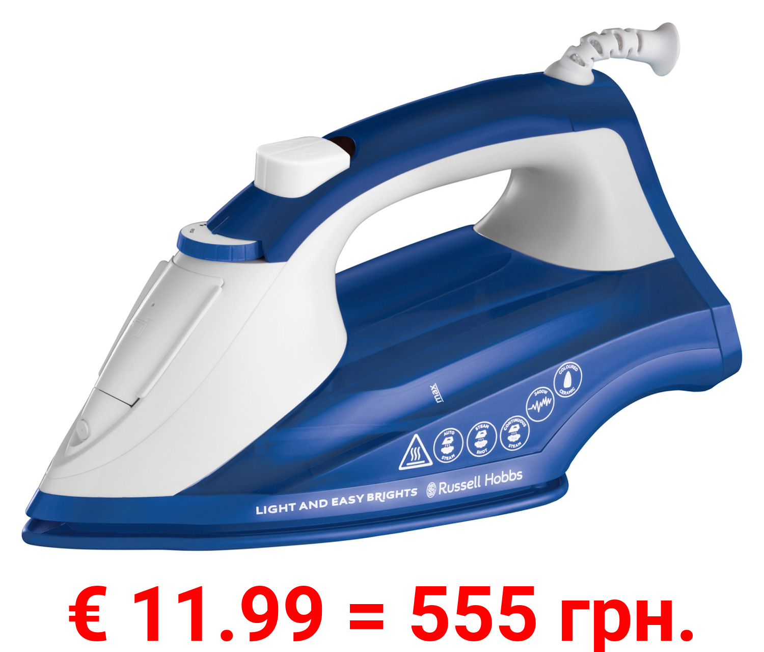 Russell Hobbs Dampfbügeleisen »26483-56« mit Keramik-Bügelsohle