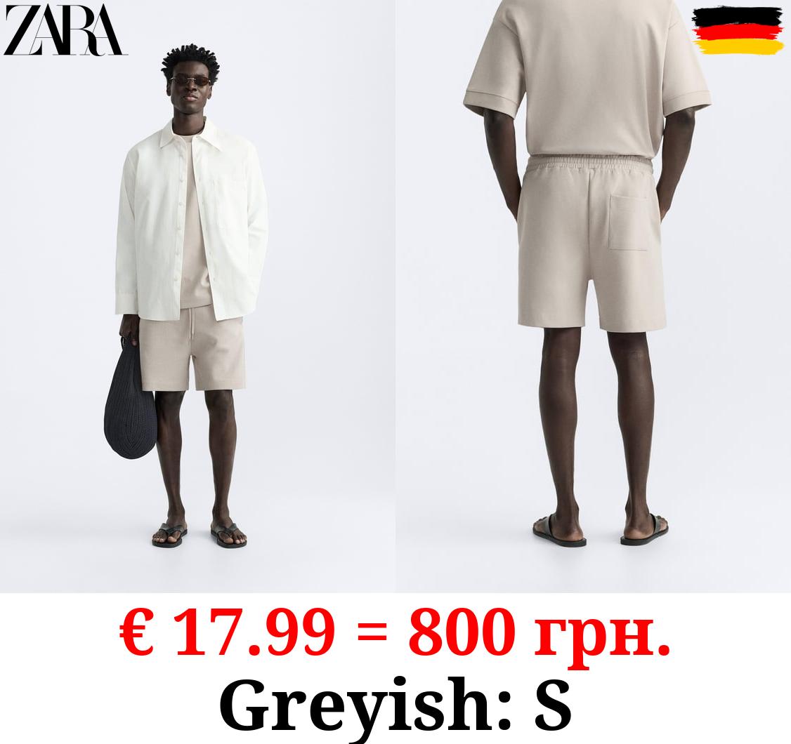 COMPACT JOGGER BERMUDA SHORTS