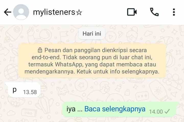 Pembuat Teks Readmore atau Baca Selengkapnya di Chat WhatsApp