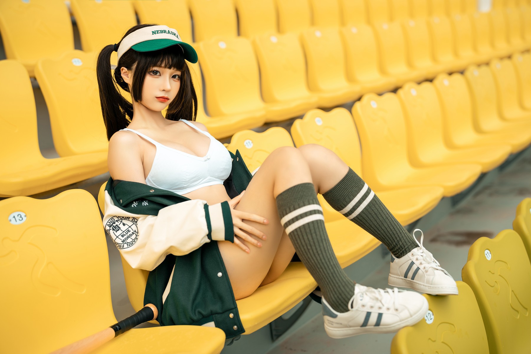 Cosplay 蠢沫沫 Chunmomo 棒球女孩 Baseball Girl Vol.01 18