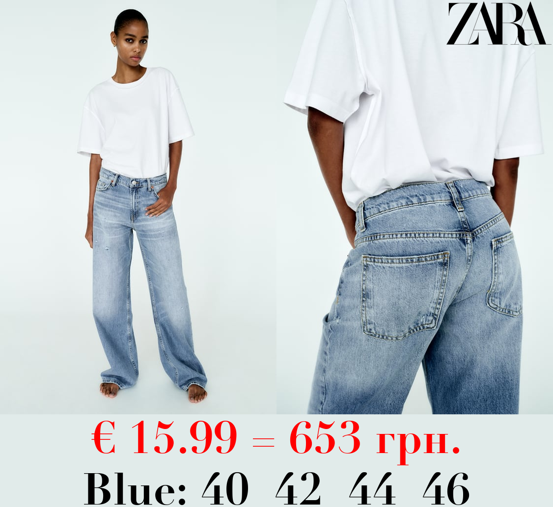 TRF LOOSE-FIT MID-RISE JEANS