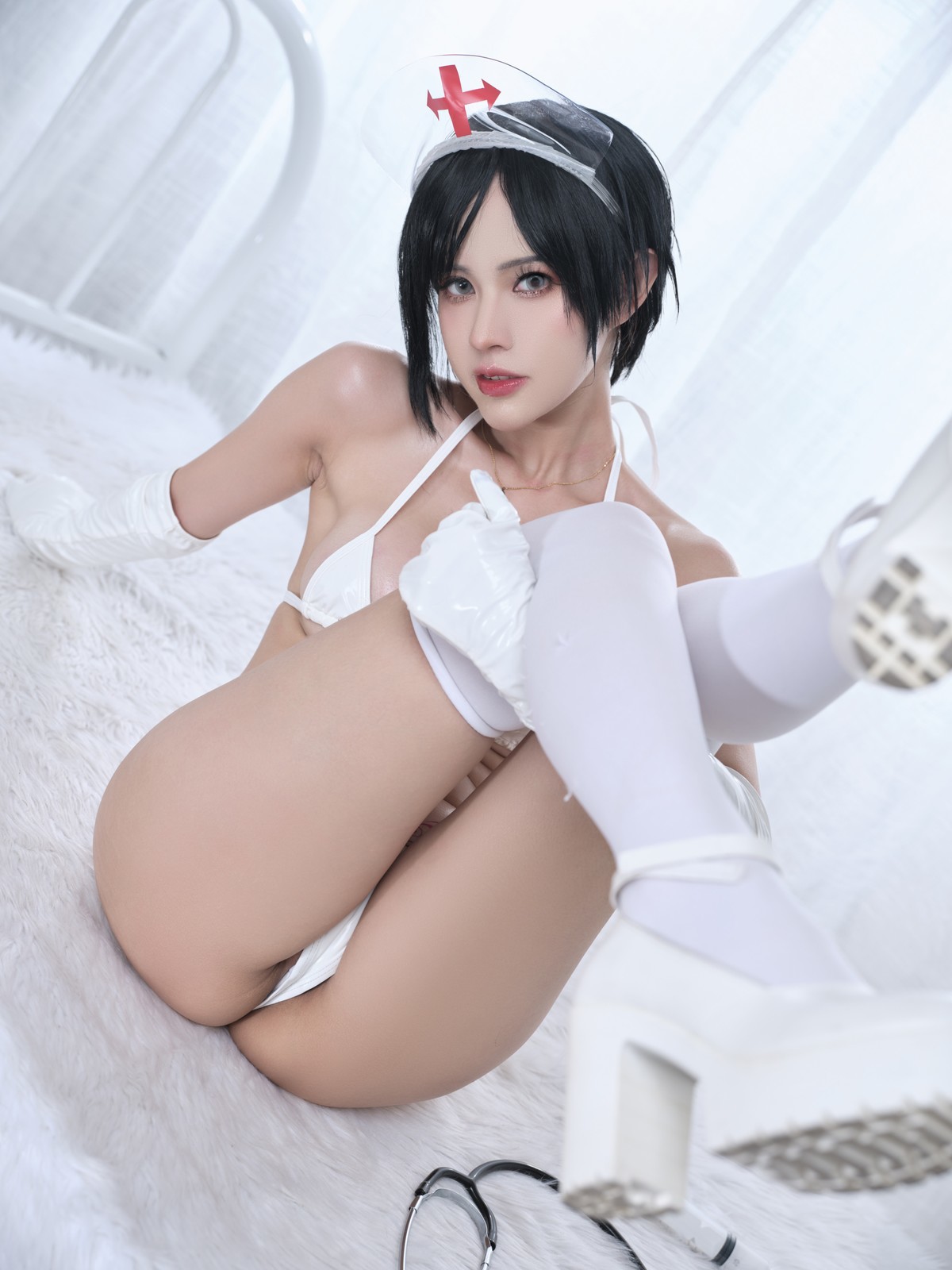 PingPing Cosplay エイダ・ウォン Ada Wong Nurse 14