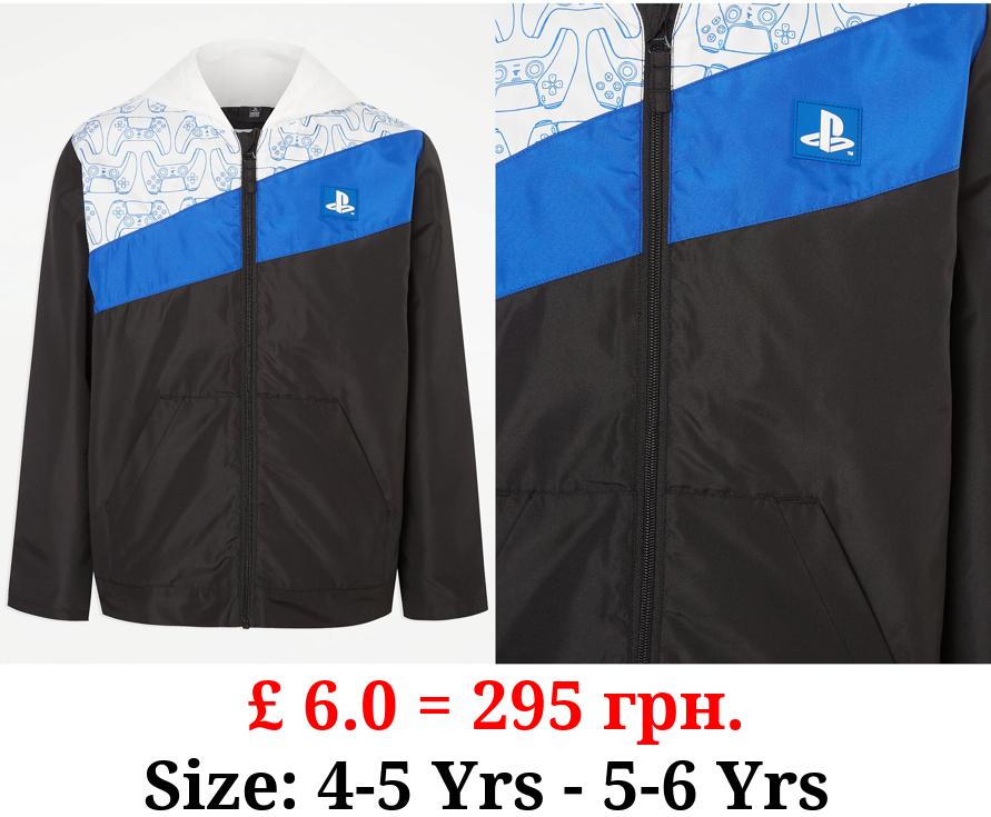 PlayStation Black Lightweight Jacket