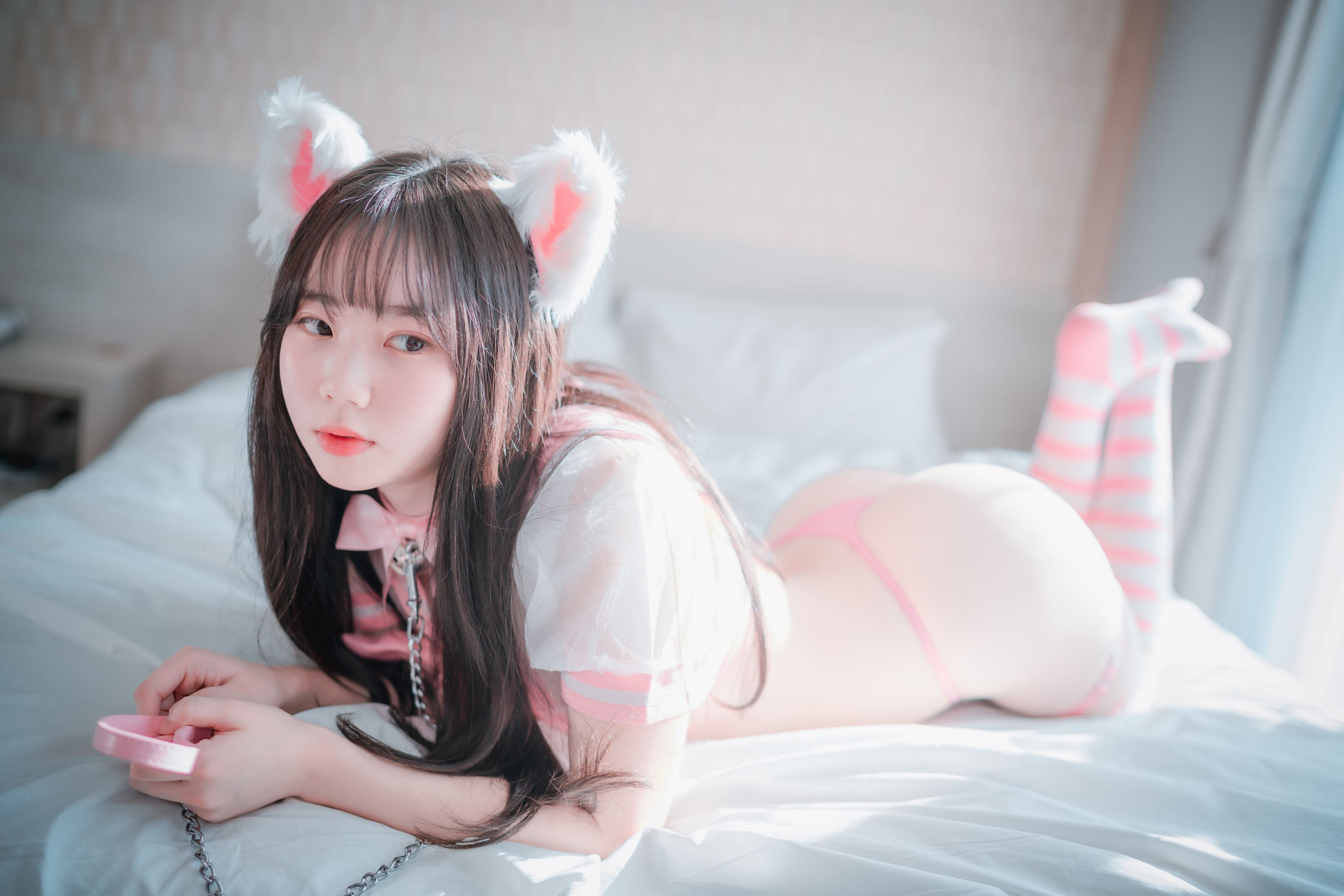 [DJAWA] MyuA - Catgirl in Pink 41