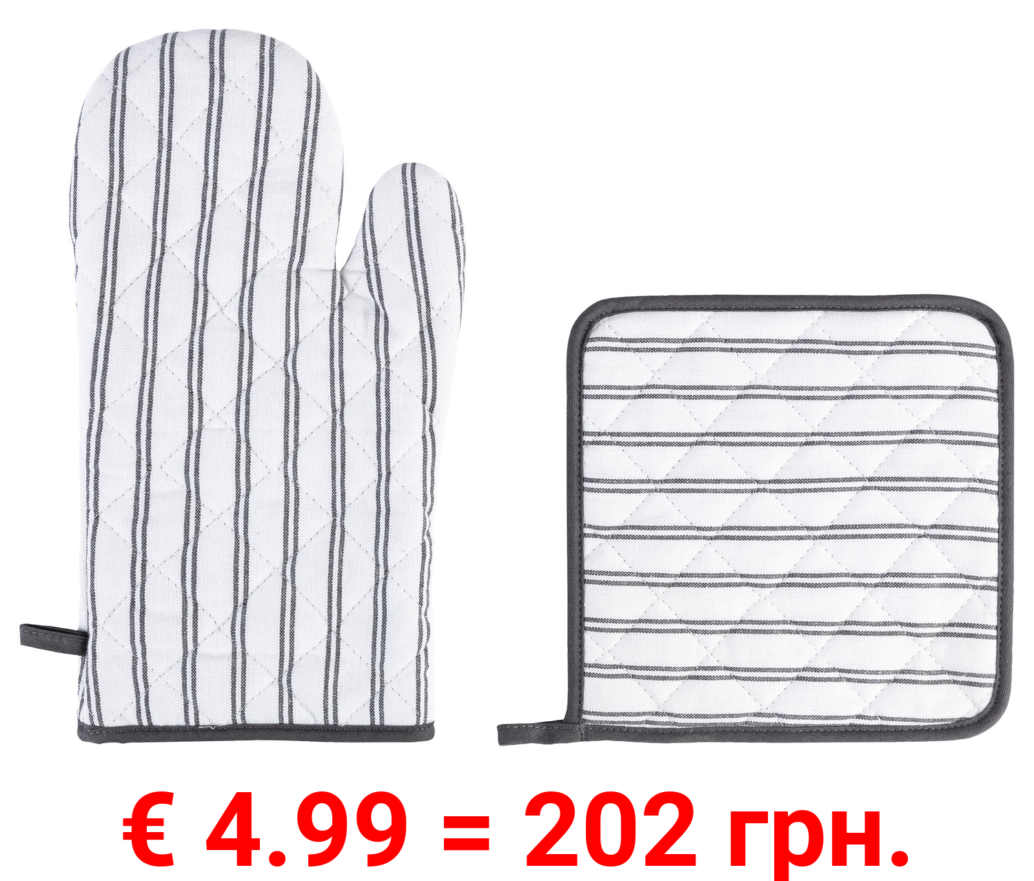 LIVARNO home Ofenhandschuh / Topflappen, 2-teilig