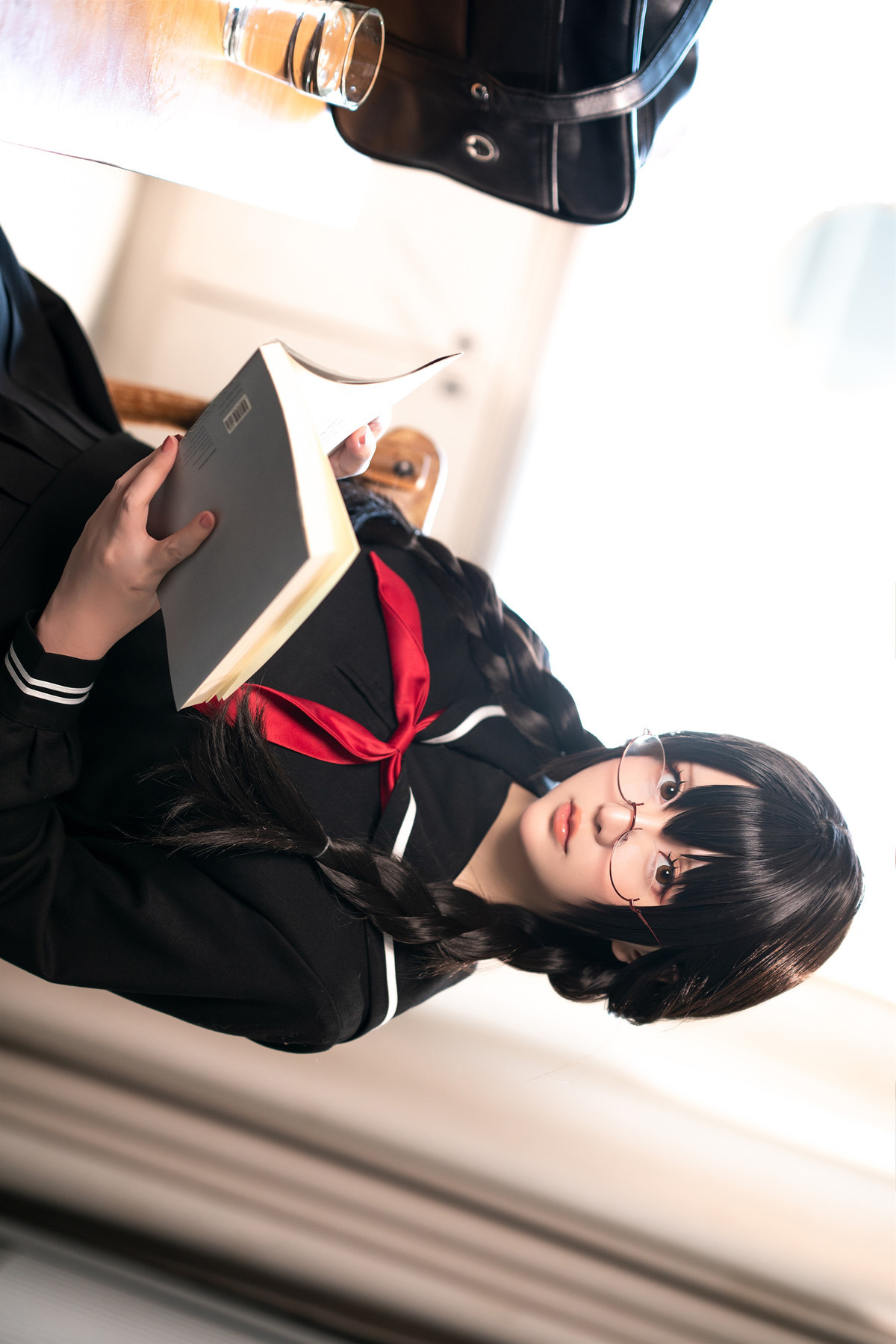 Cosplay 星之迟迟Hoshilily 图书管理员 Set.02 3
