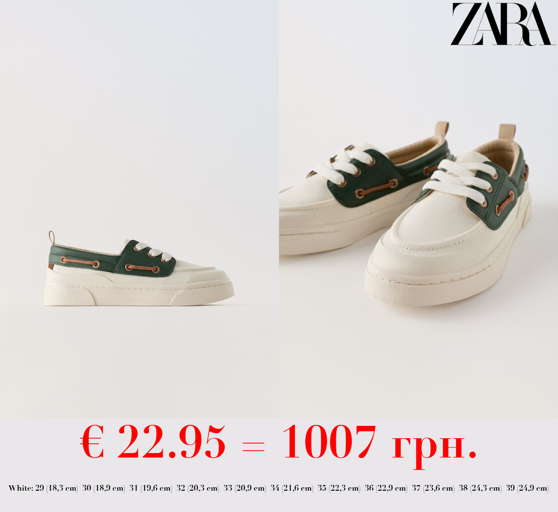 SPORTY DECK SHOES