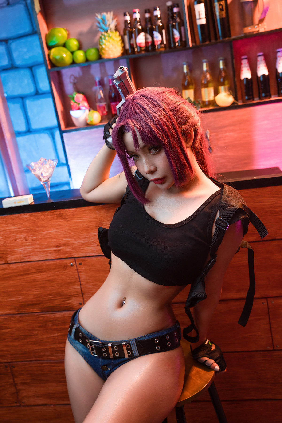 Cosplay Umeko.J Revy Black Lagoon 8