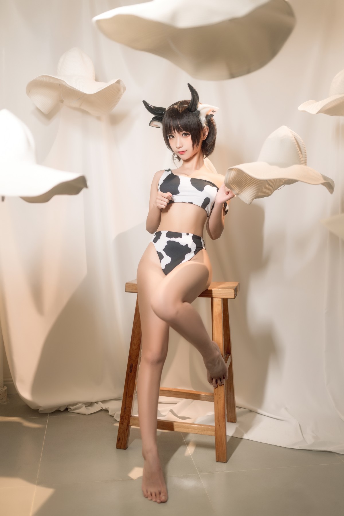 Cosplay 蠢沫沫 Chunmomo 花花牛 29