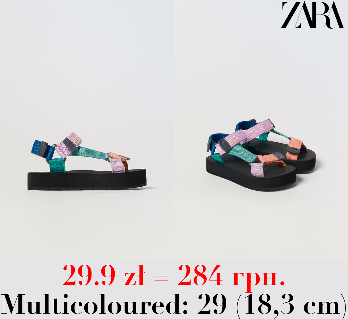 TECHNICAL PLATFORM SANDALS