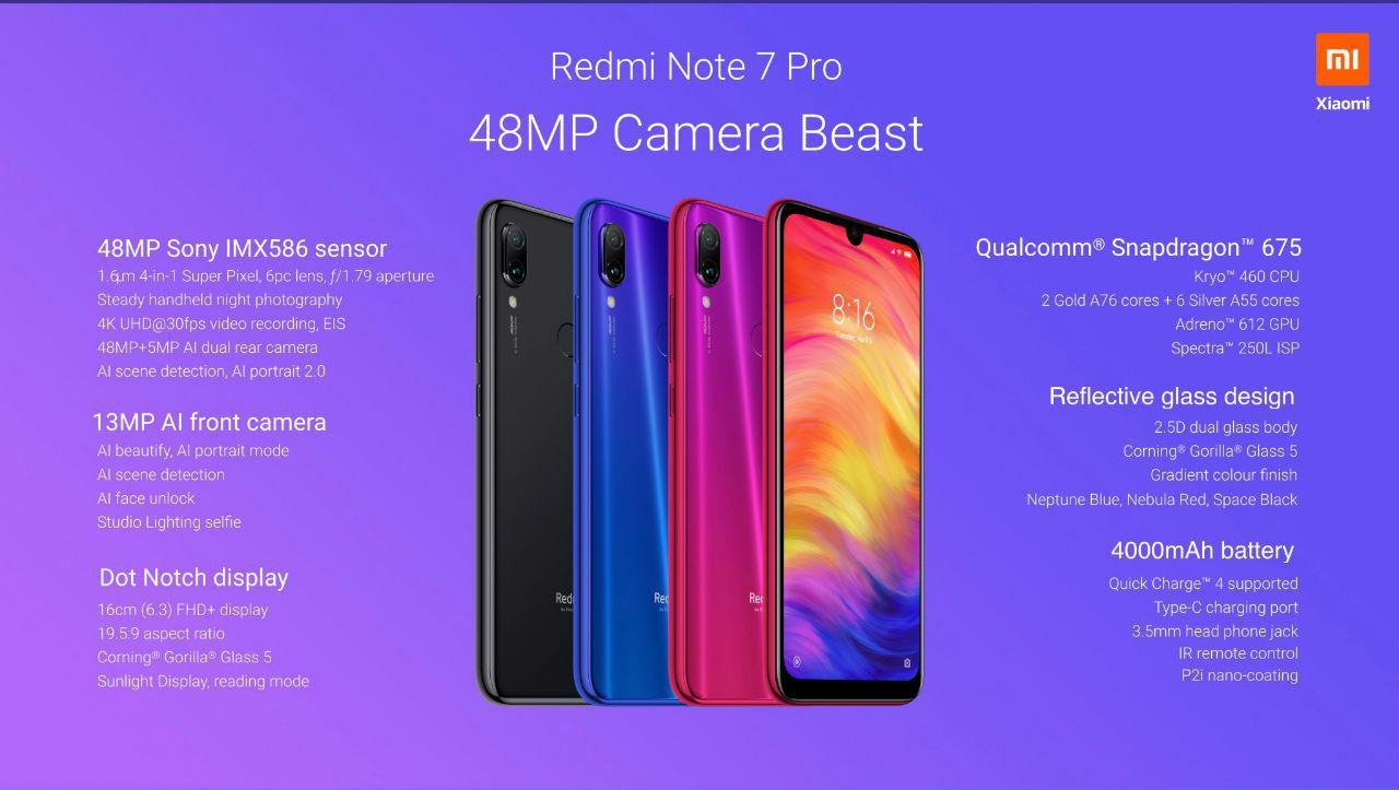 Redmi note 7 характеристики. Redmi Note 7 Pro. Redmi Note 7 Pro narxi.