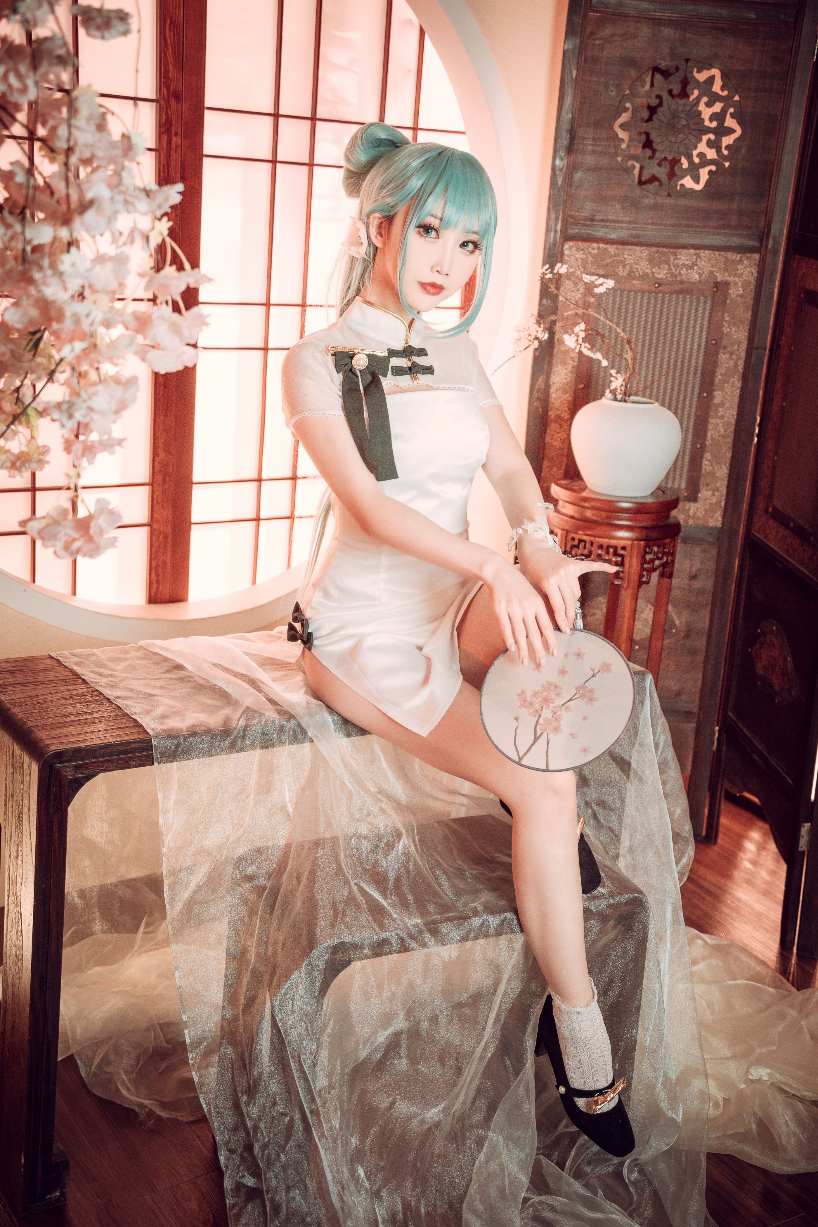 面饼仙儿 初音旗袍[28P-514MB] 26