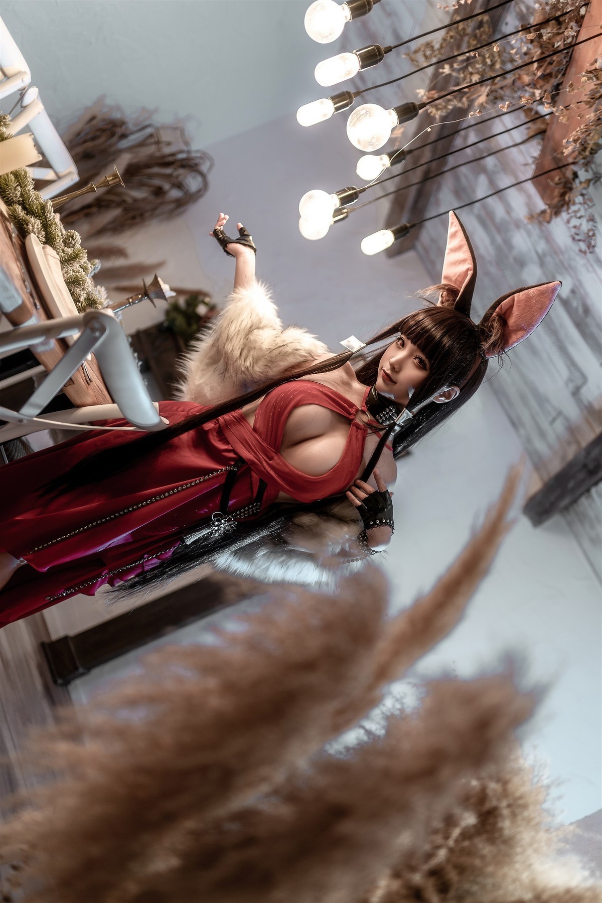 Cosplay 蠢沫沫Chunmomo Akagi Ruby Laced 3