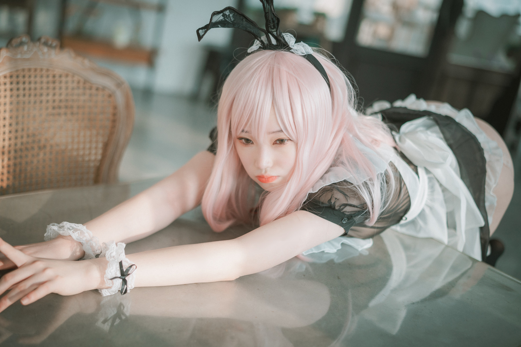Bambi 밤비, [DJAWA] Sheer Bunny Maid 45