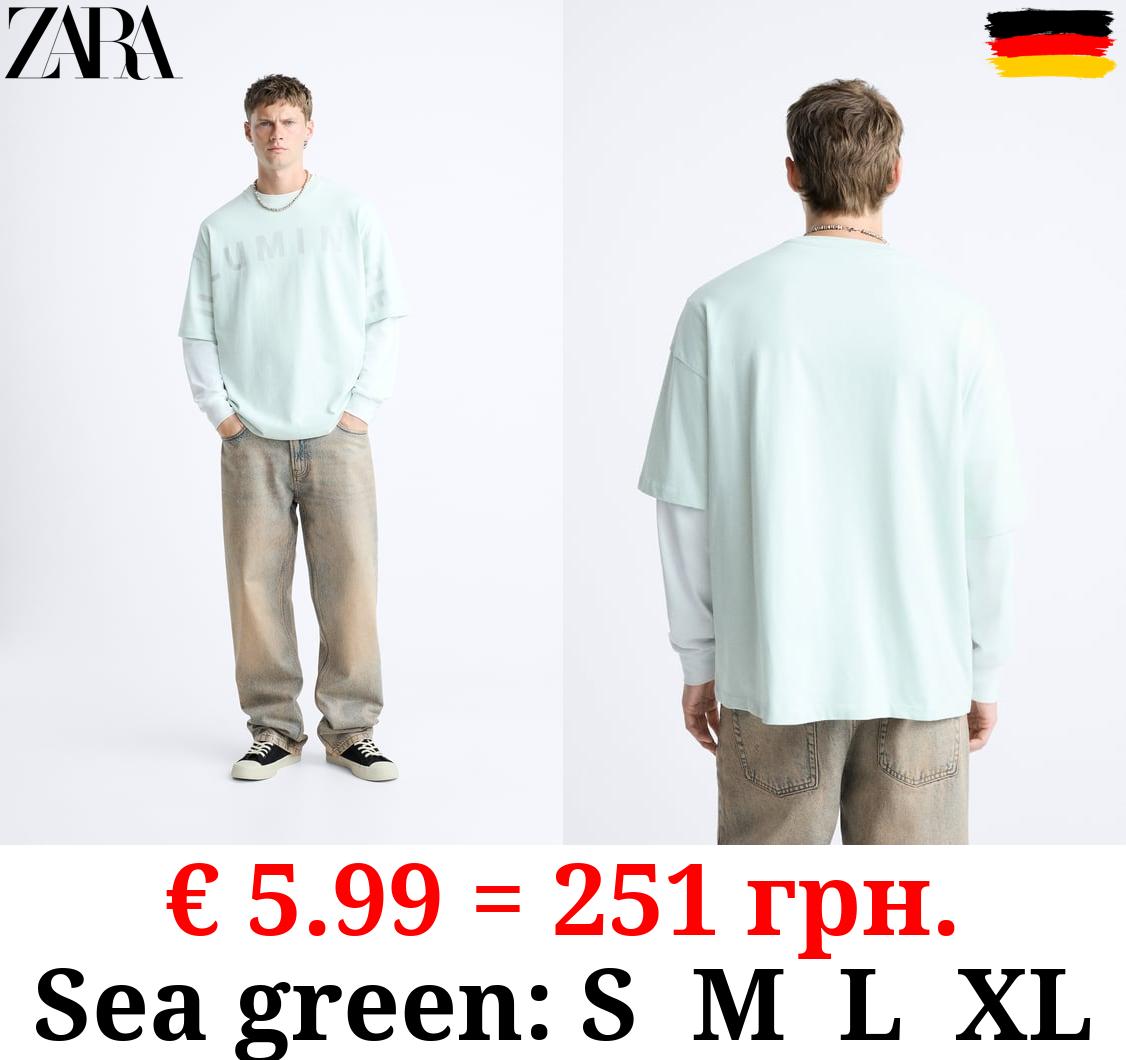 T-SHIRT WITH SUNLIGHT-REACTIVE SLOGAN