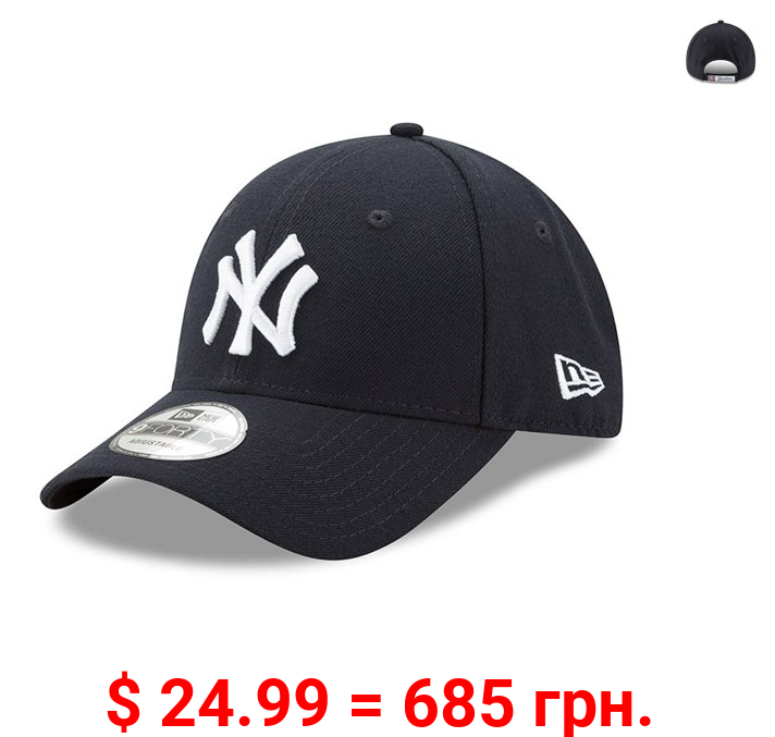 New York Yankees New Era League 9FORTY Adjustable Hat - Navy - OSFA