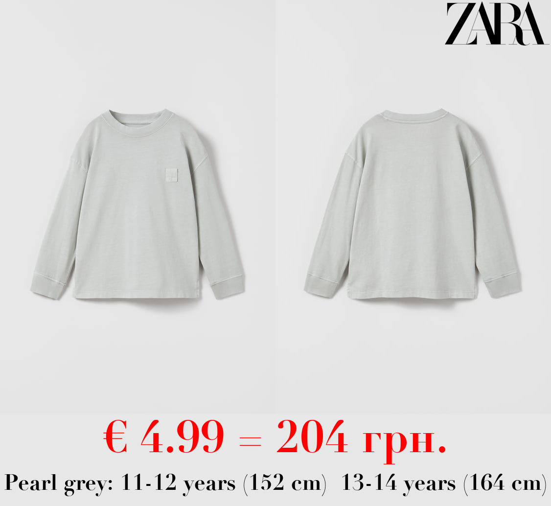 GARMENT DYED T-SHIRT