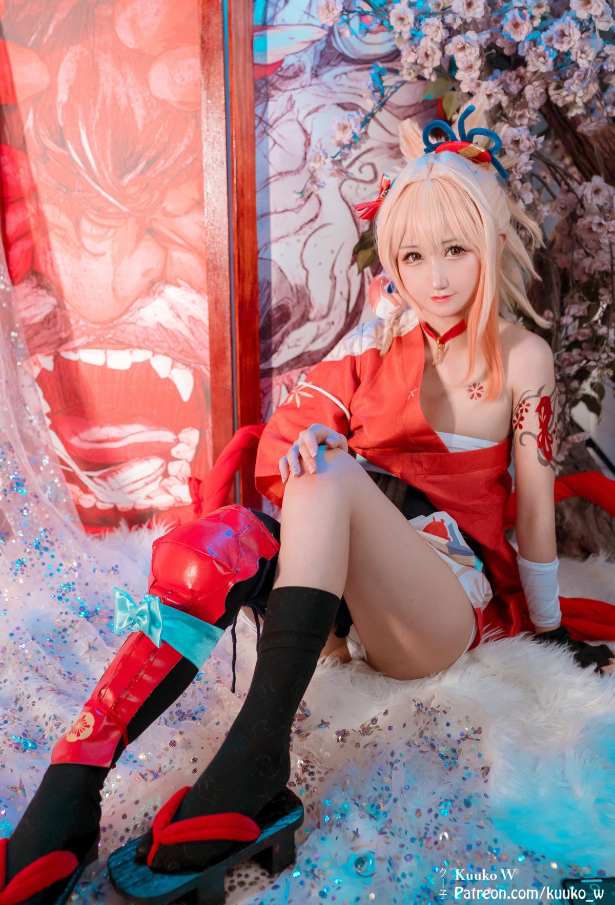 KuukoW クー子 Cosplay 長野原宵宮 Yoimiya Naganohara 2