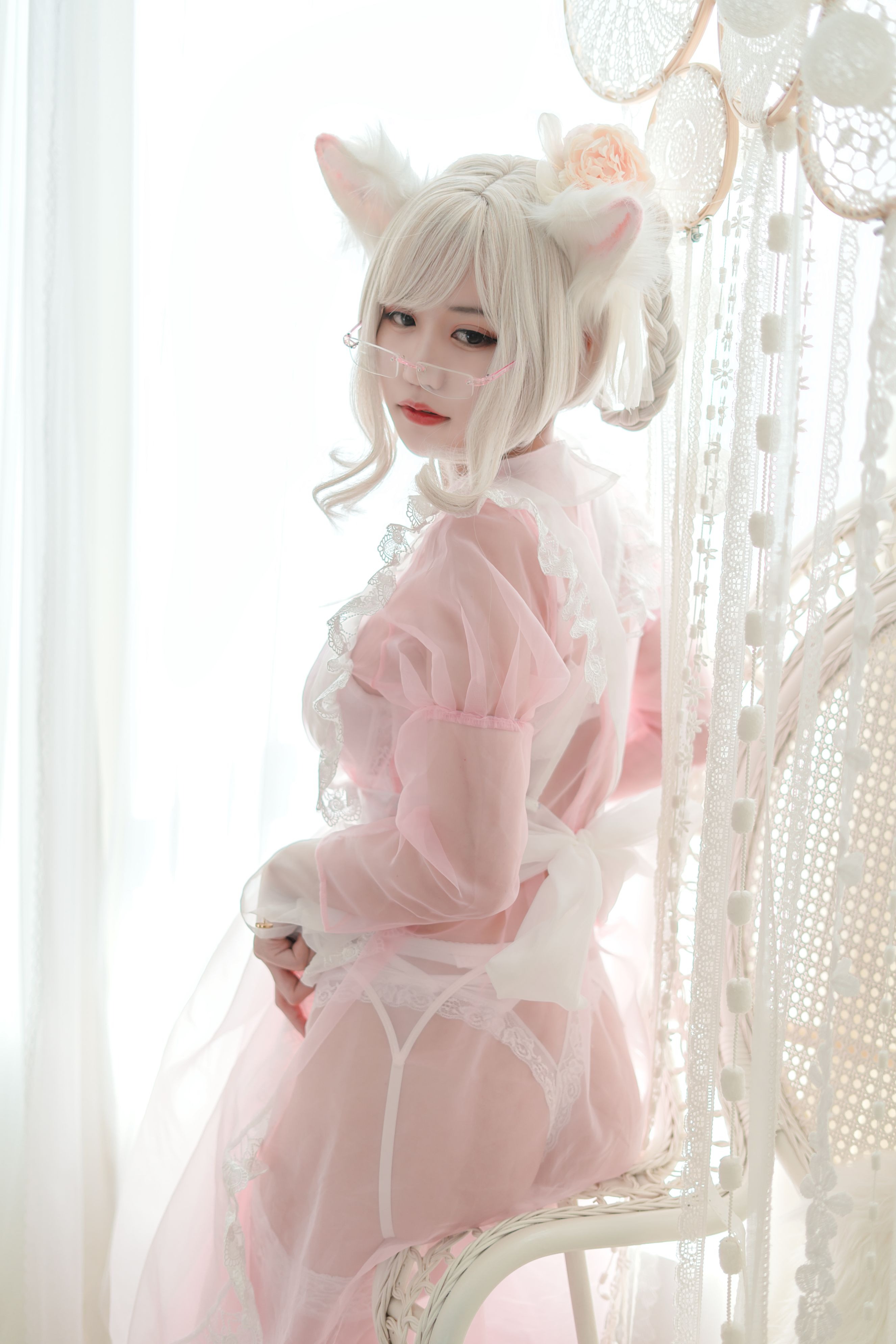 小仓千代w-透明女仆粉色[24P] 21