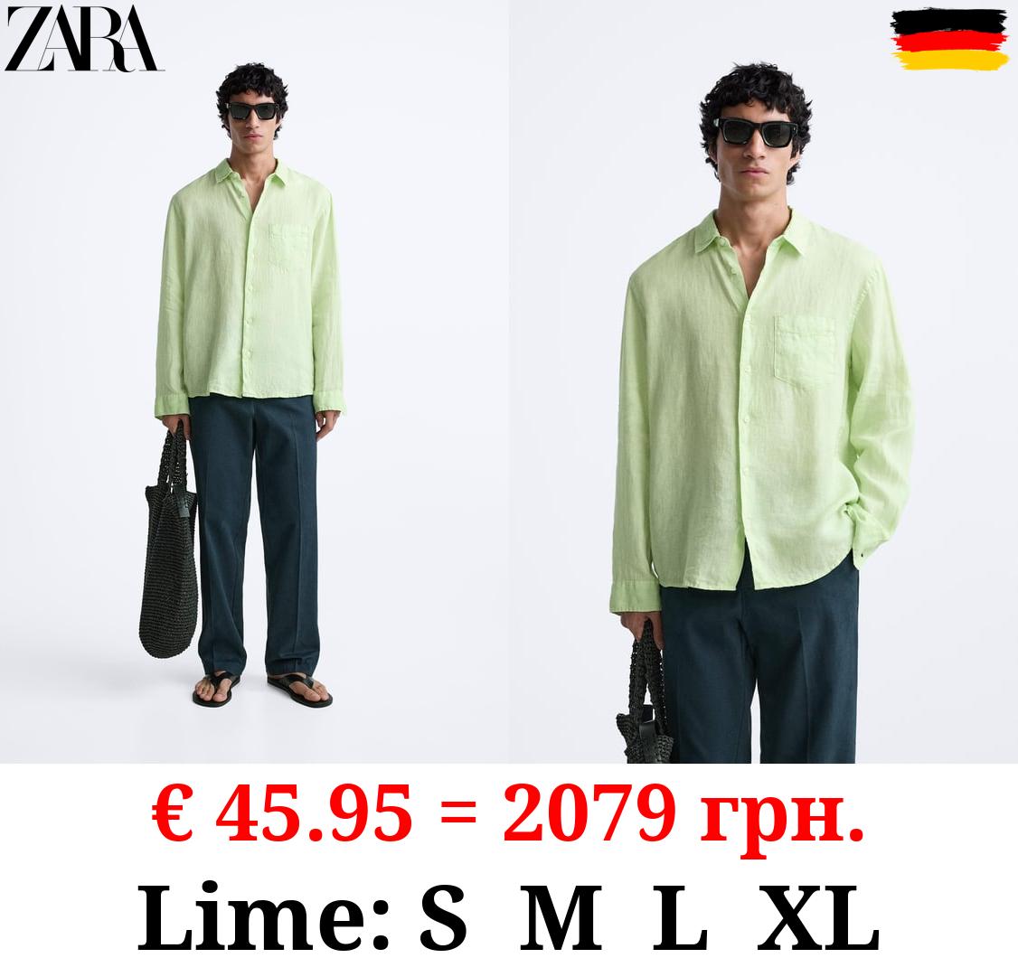 100% LINEN SHIRT