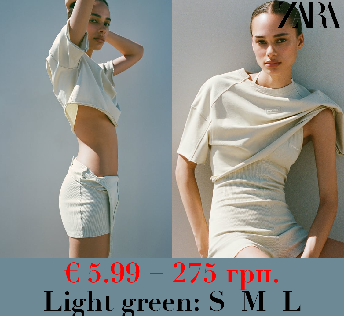 HEAVY COTTON PANTONE™ CROPPED T-SHIRT