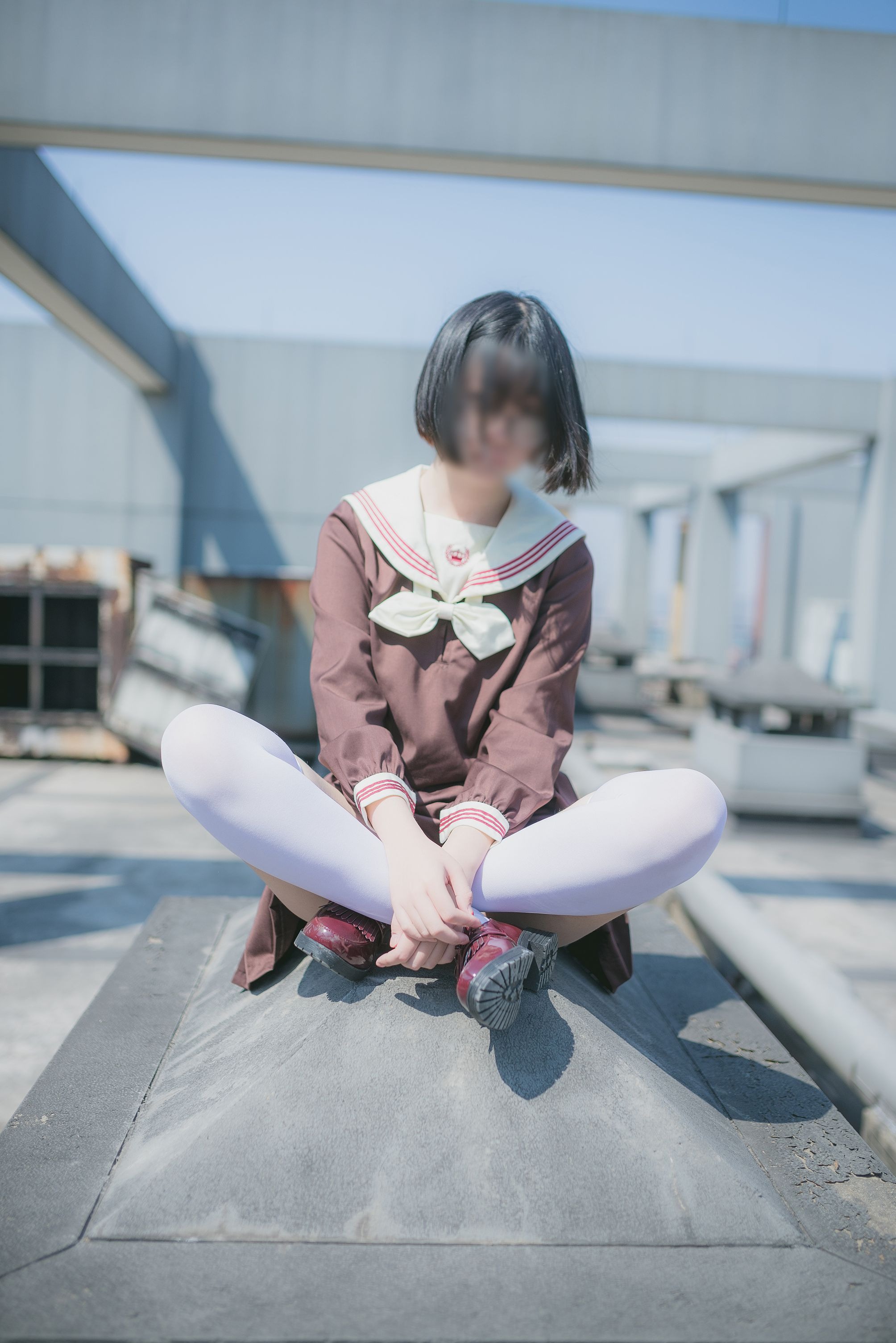 柚木-第05季 天台JK漏出 16.3.28[54P] 33