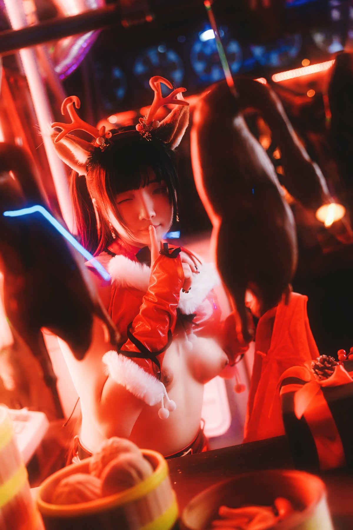 Cosplay 落落Raku Dear Deer ☆ 61