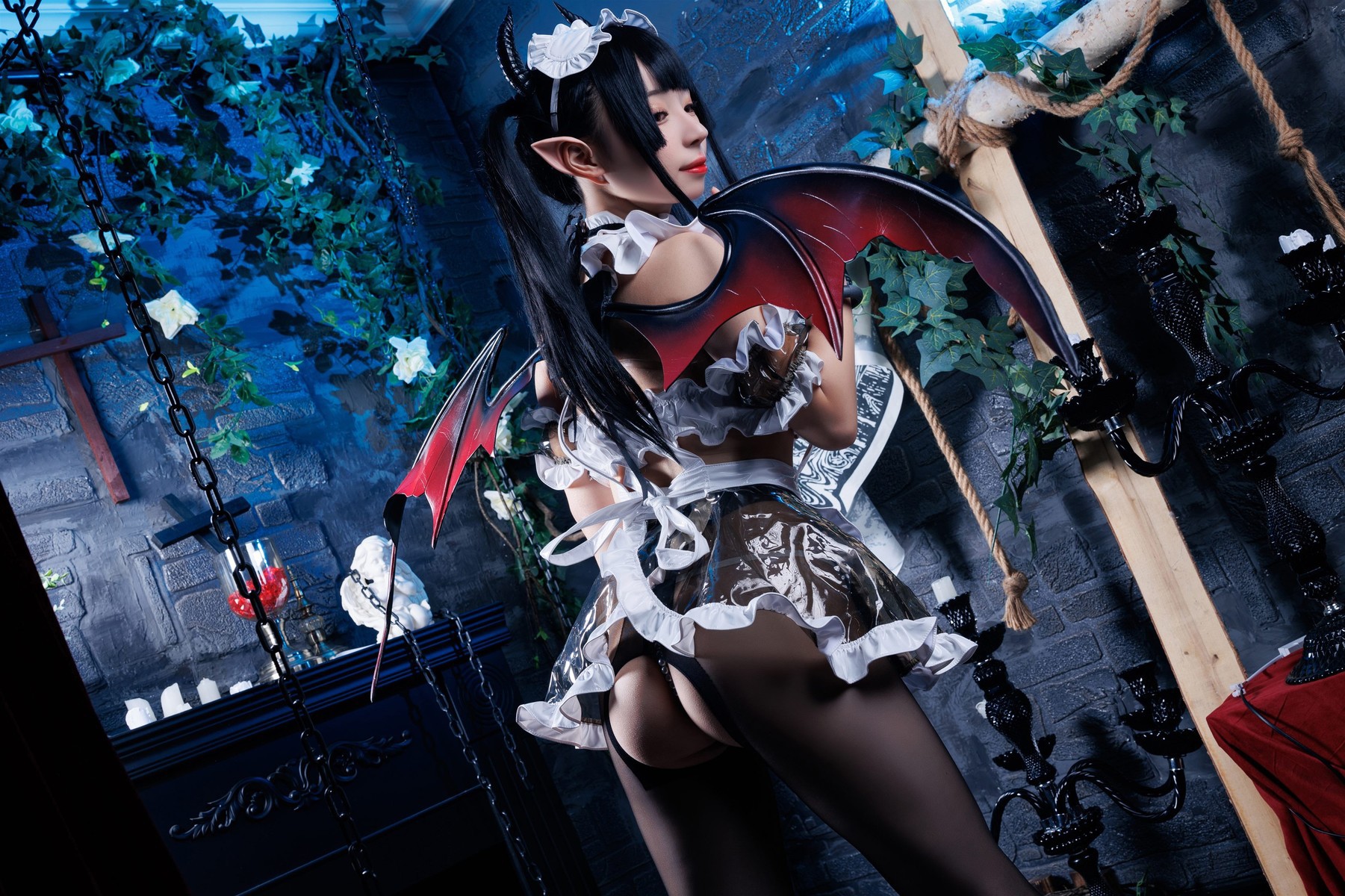 Cosplay 胡桃猫Kurumineko 女仆吸血姬 Vol.01 9