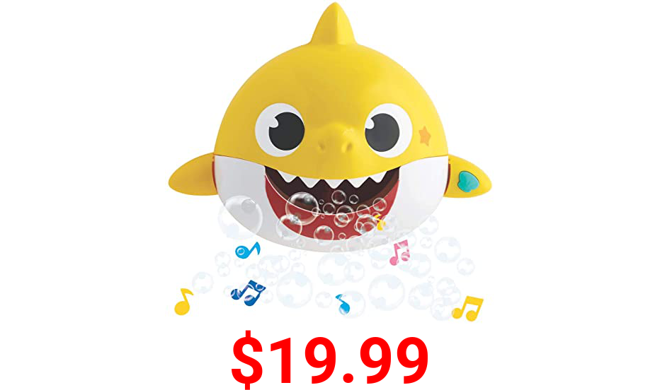 WowWee Pinkfong Baby Shark Official - Singing Bath Time Bubble Maker